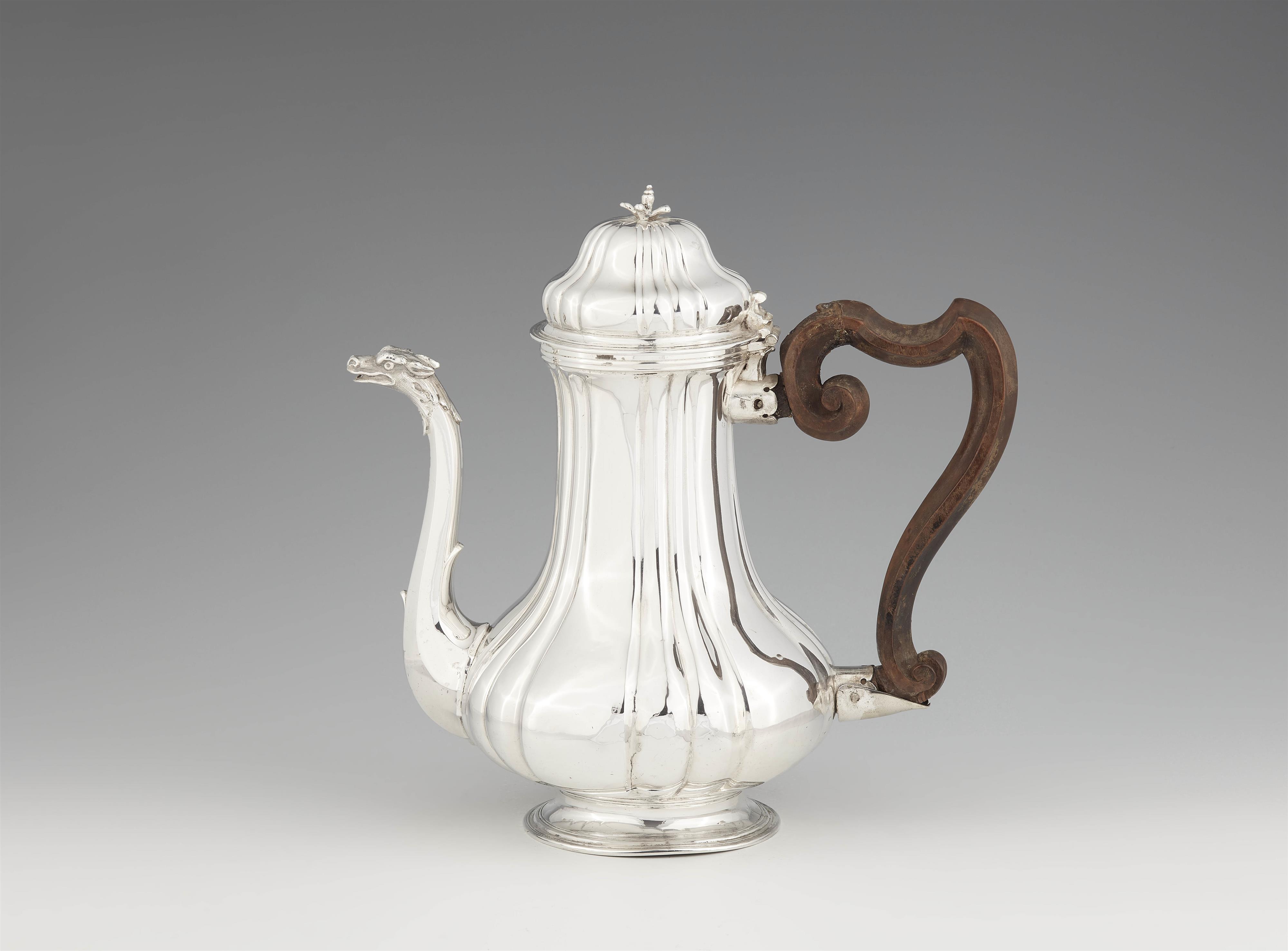 A Genoan silver coffee pot - image-1