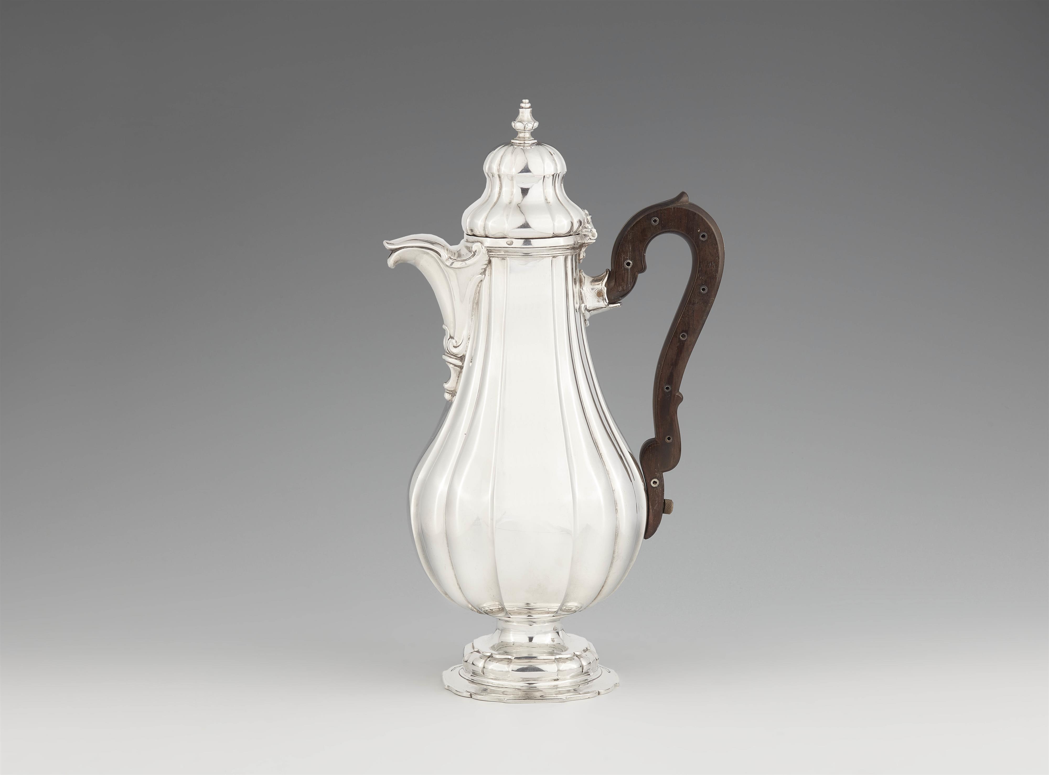 A Florentine silver coffee pot - image-1