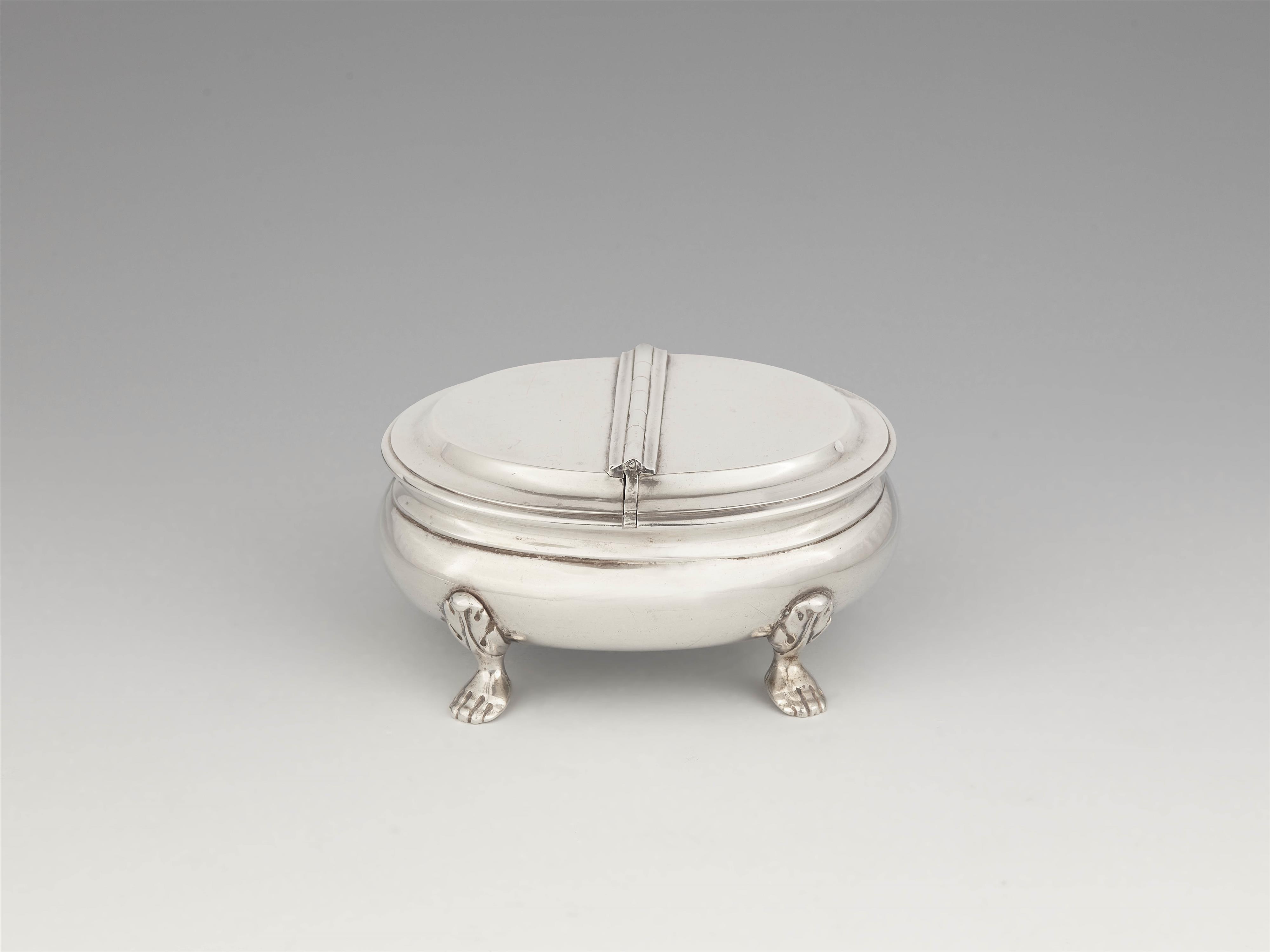 A baroque Swiss silver spice box - image-1