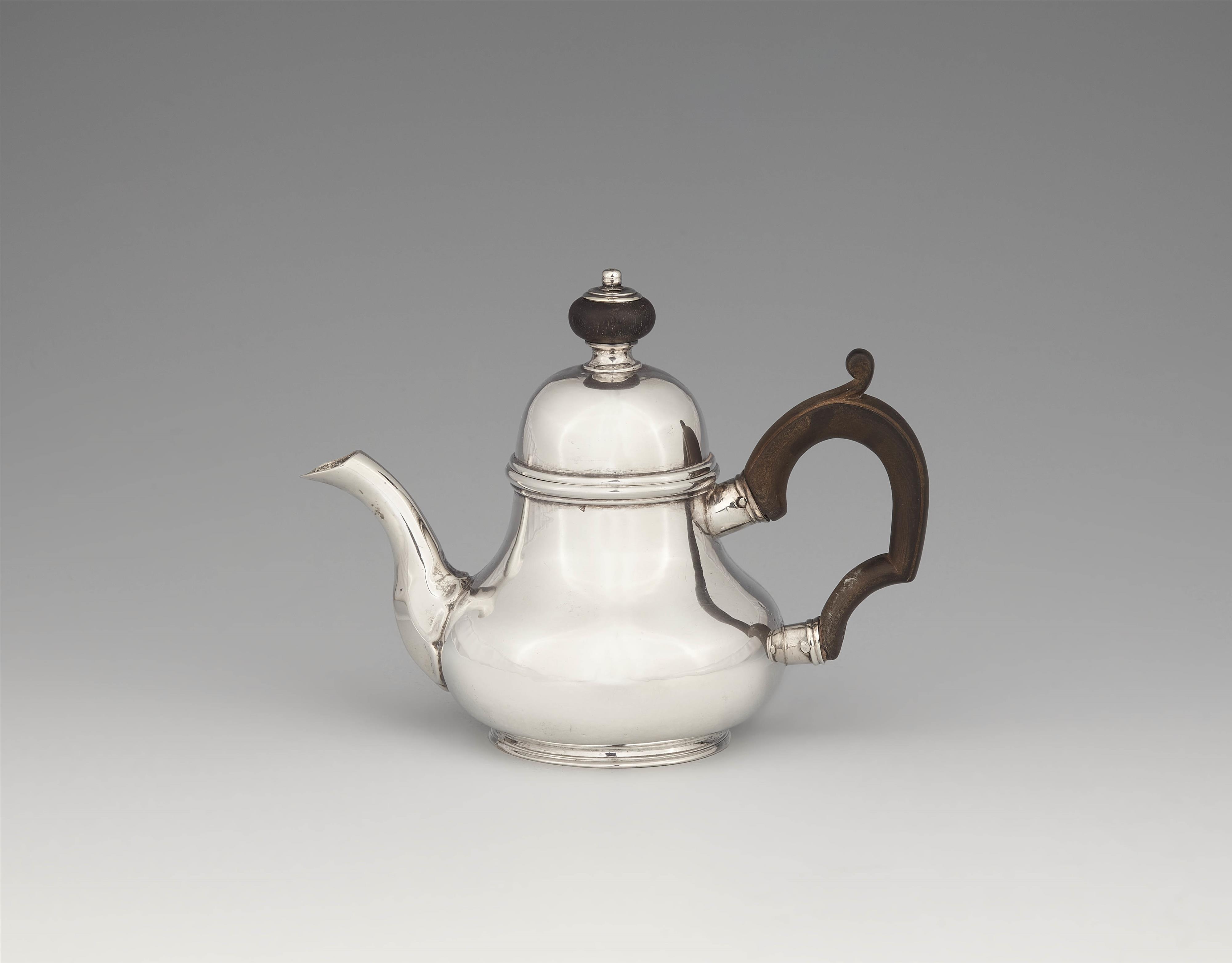 A miniature Prenzlau silver teapot - image-1