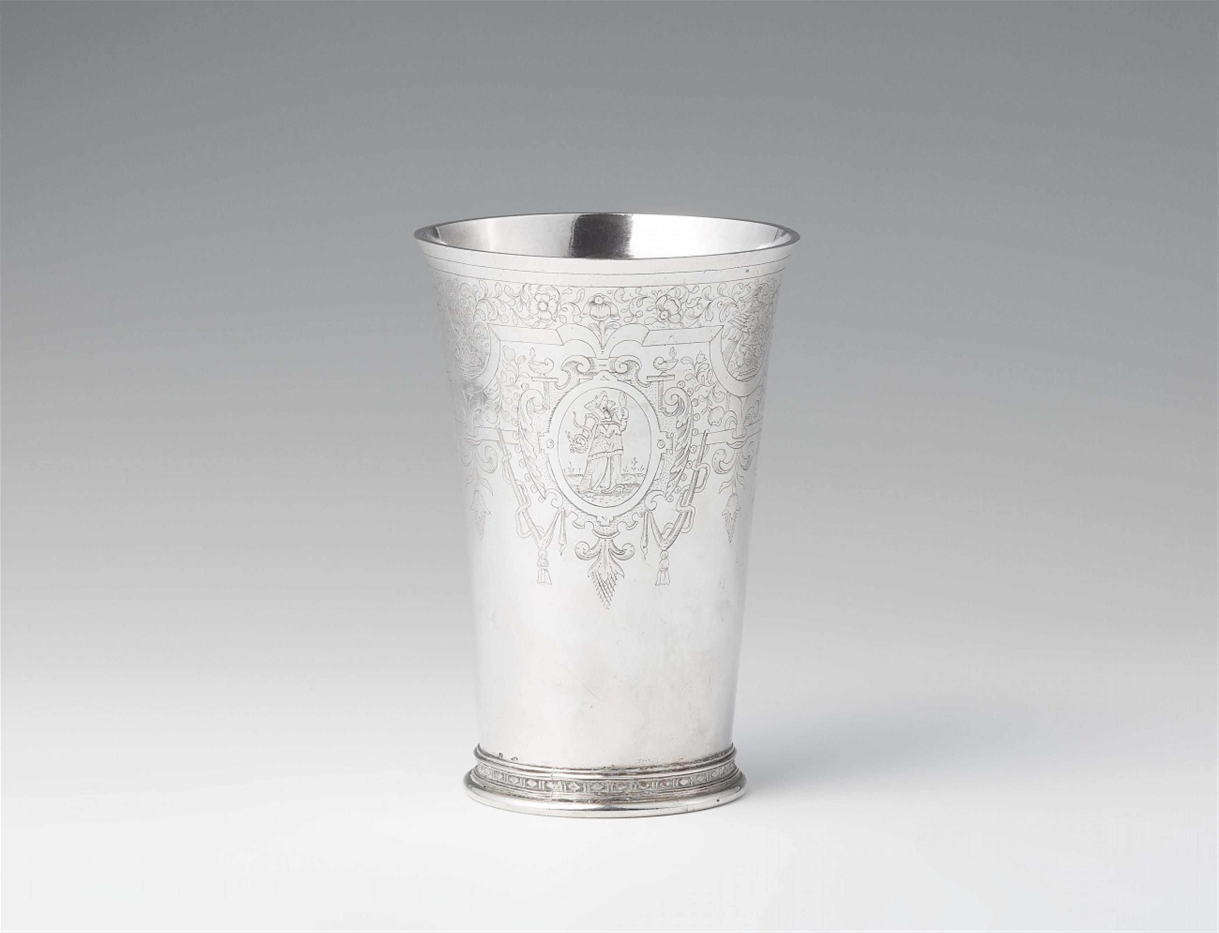 A large Cologne Renaissance silver beaker - image-2