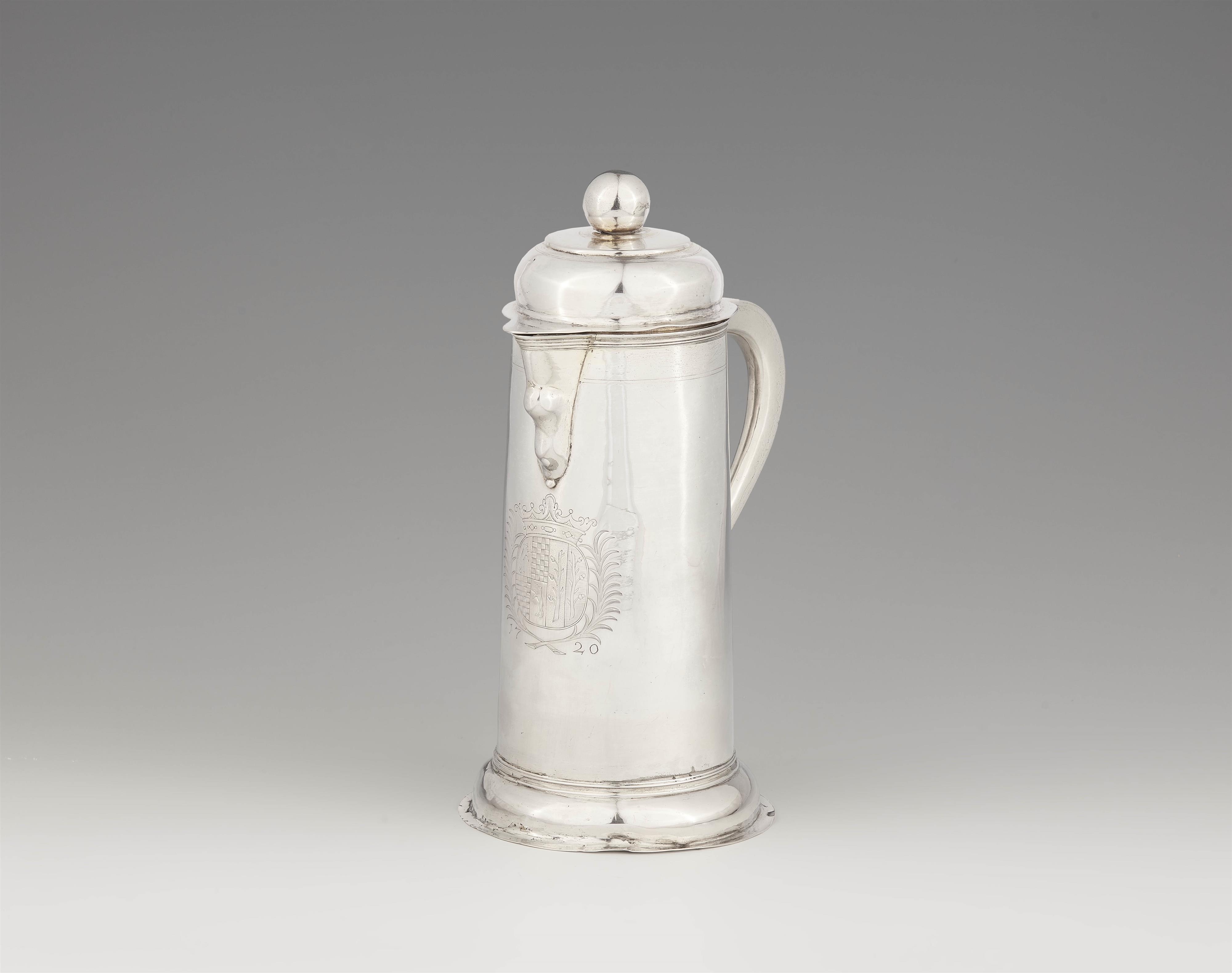 A Baroque silver communion jug - image-1