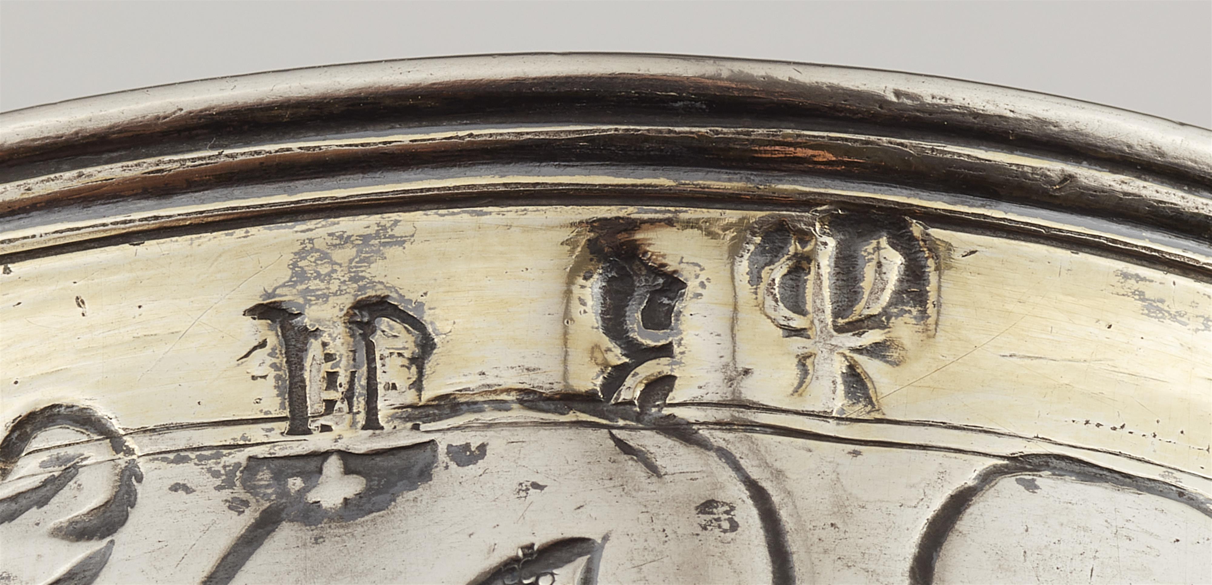 A Tilsit parcel gilt silver coin-set beaker - image-4