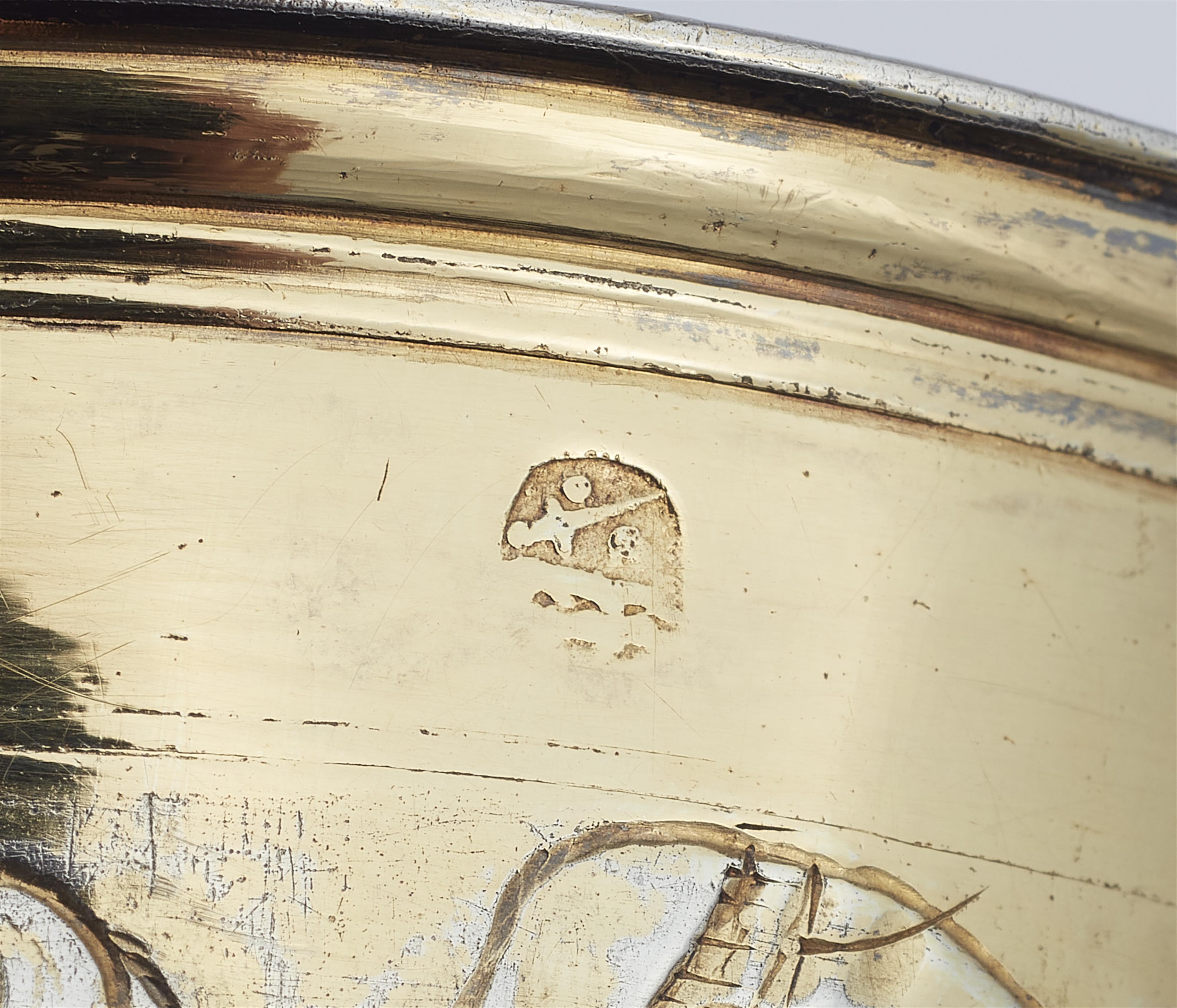 A Baltic silver gilt beaker - image-4