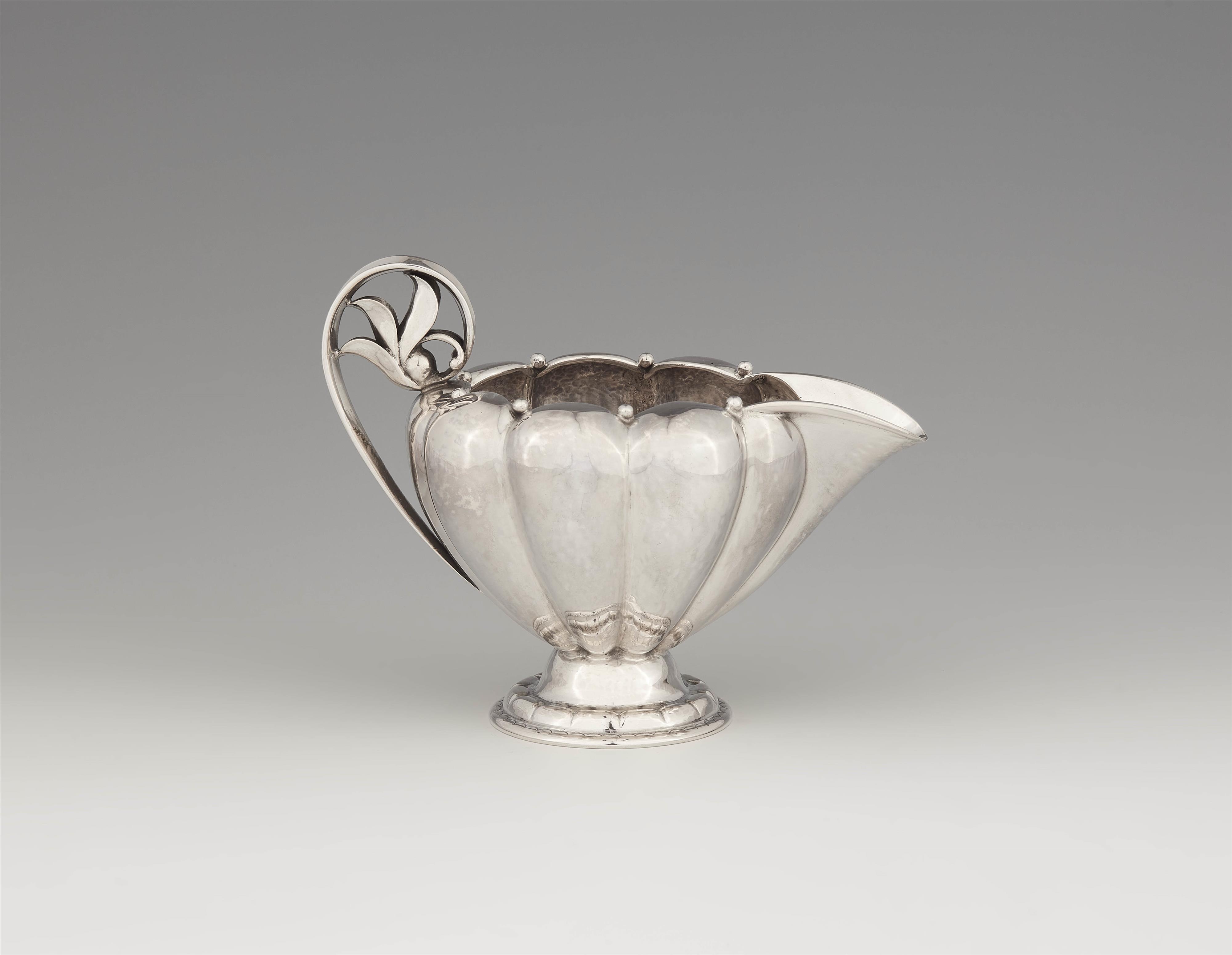 A rare Copenhagen silver jug, model no. 179 - image-1