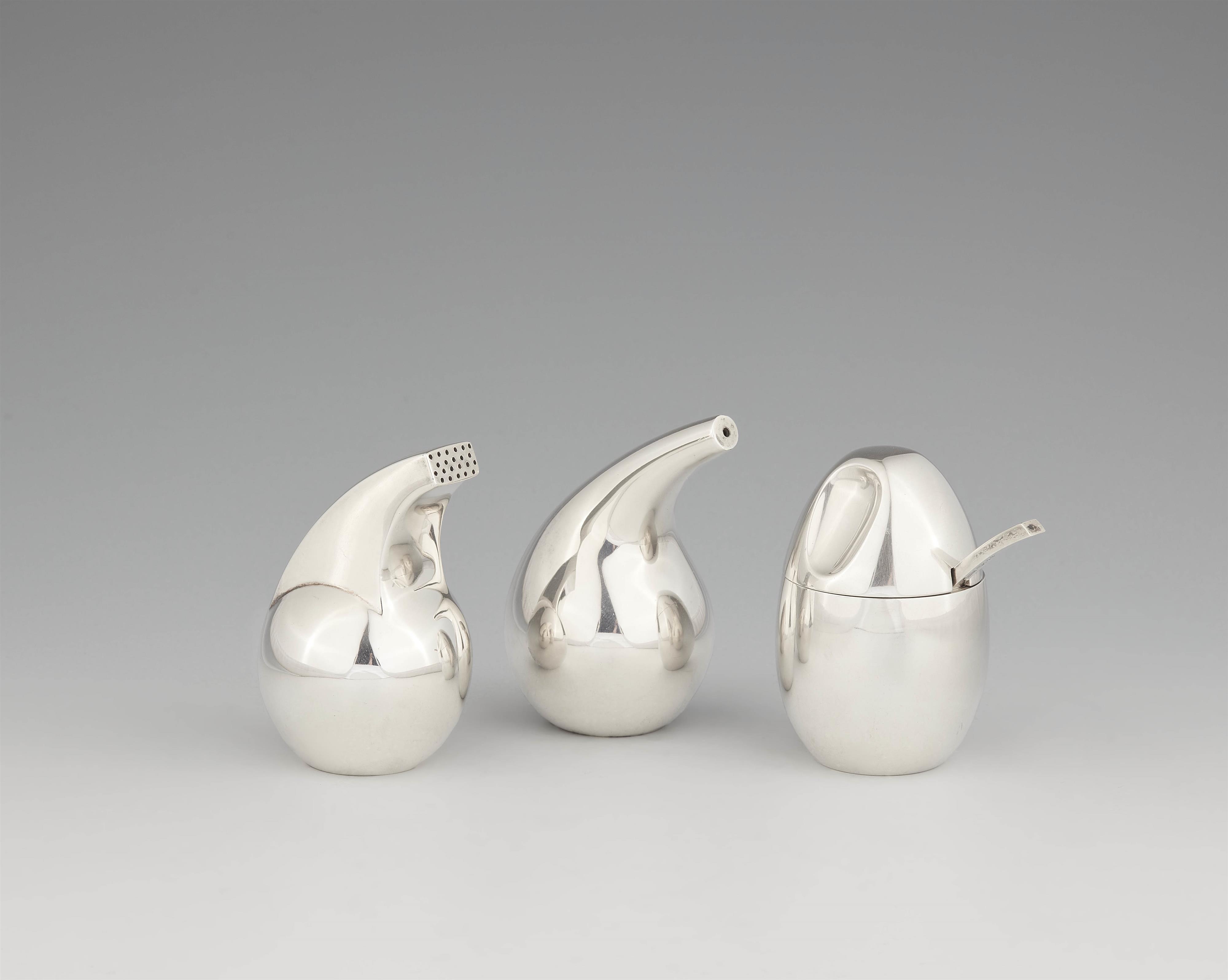 A Copenhagen silver spice cruet set, model no. 965 - image-1