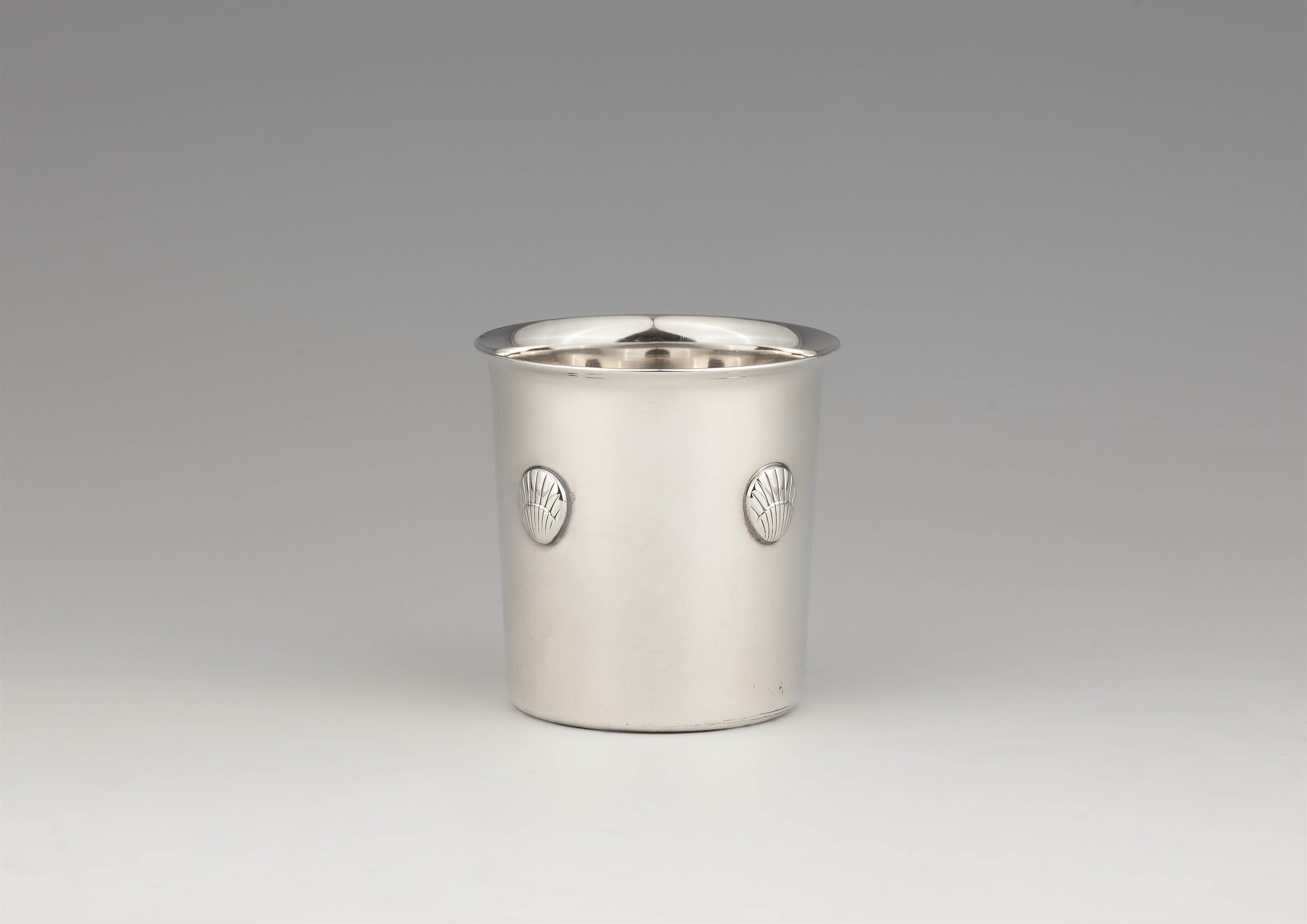 A Copenhagen silver beaker, model no. 1063 - image-1
