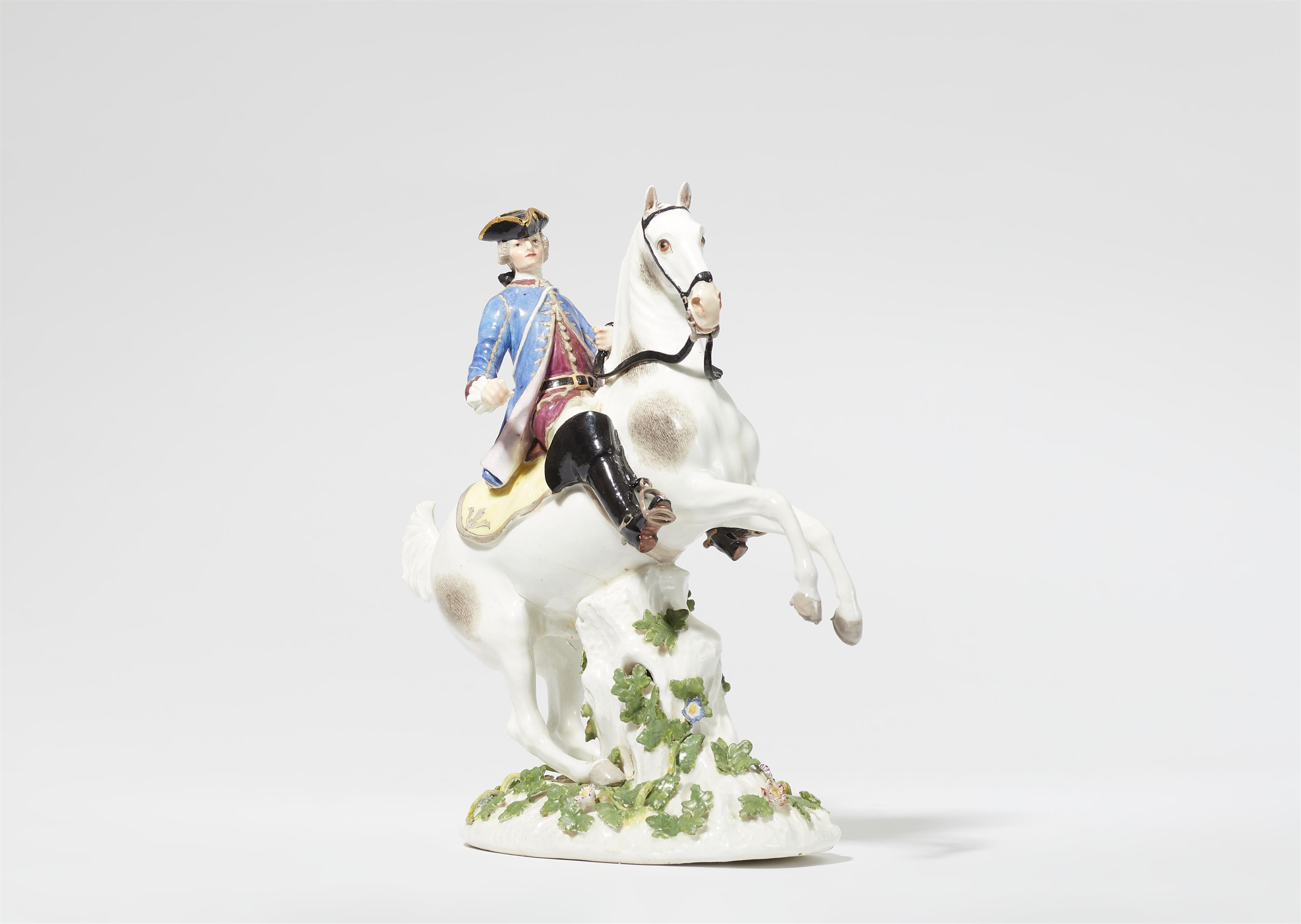 A Meissen porcelain model of a royal rider - image-1