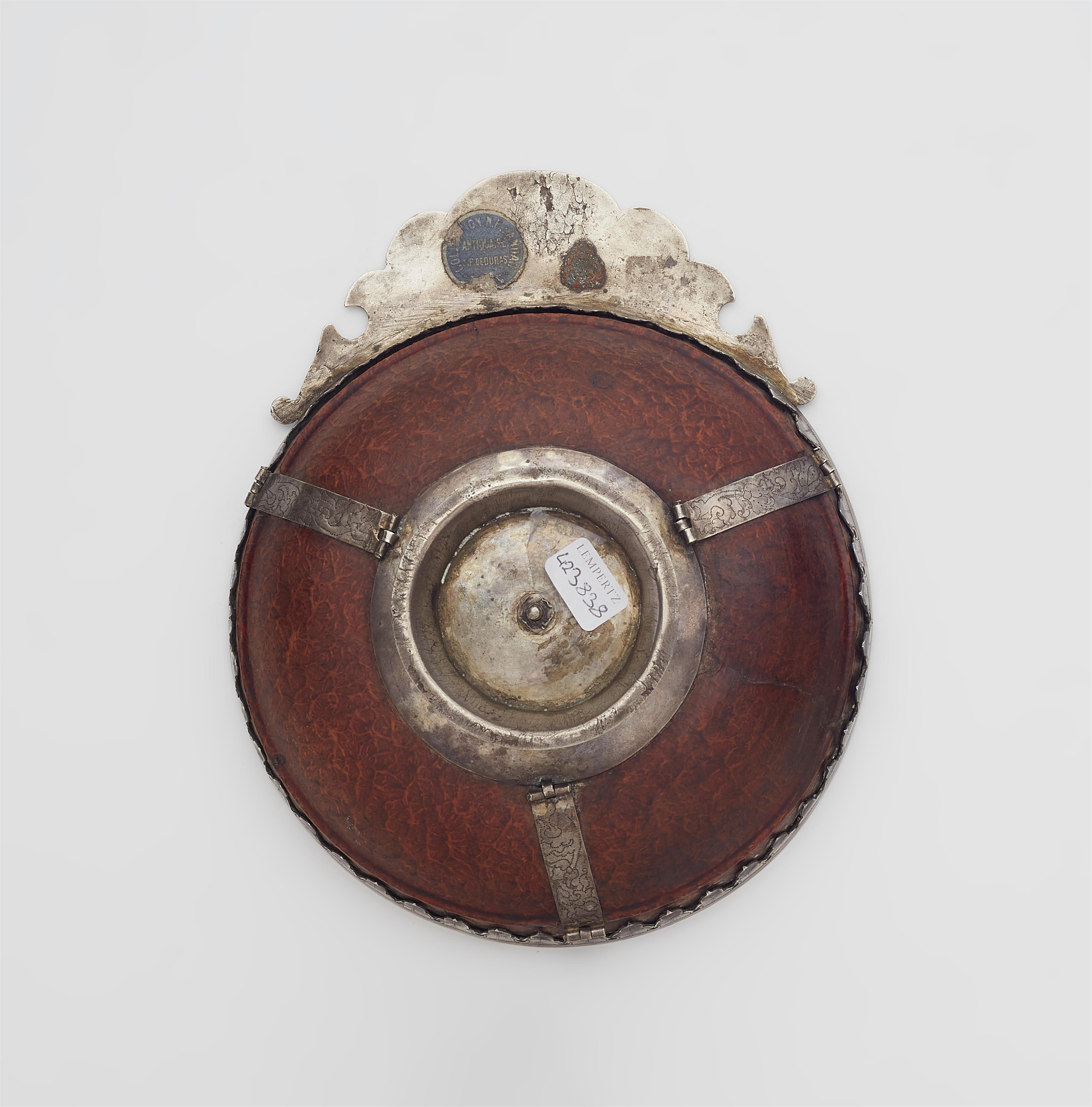 A silver-mounted coconut shell - image-3