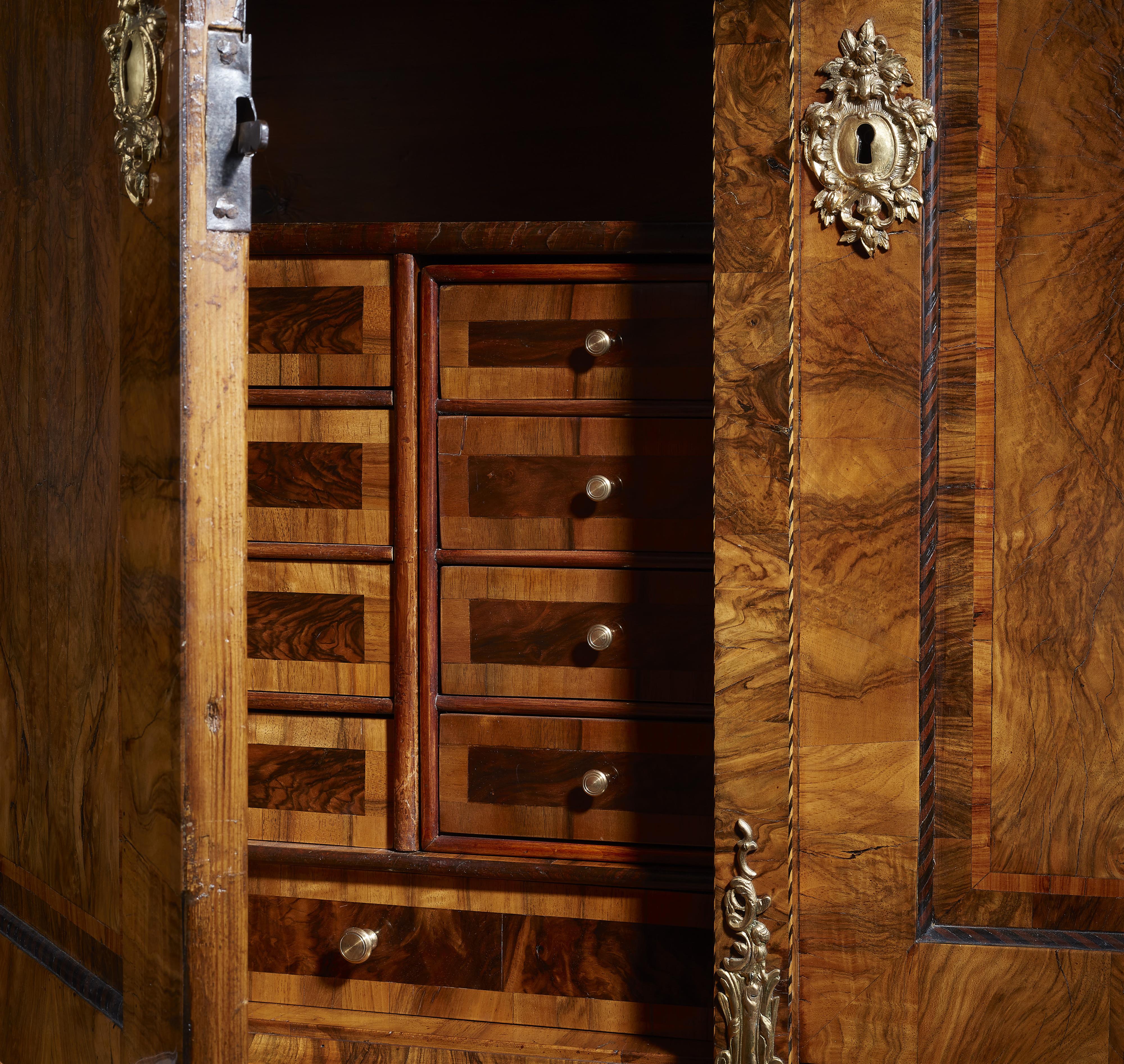 A Dresden inlaid cabinet - image-3