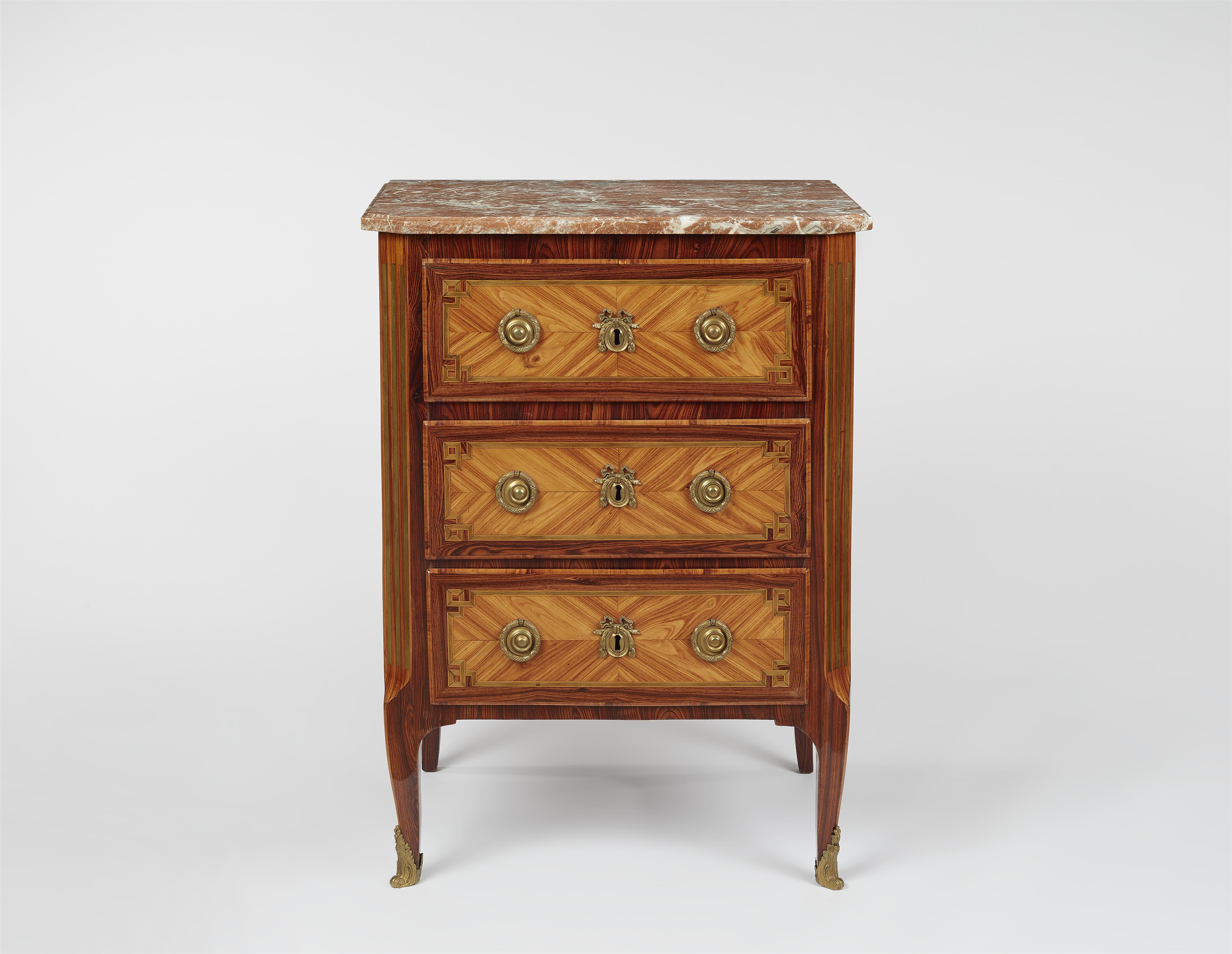 A Louis XVI style chest of drawers - image-1