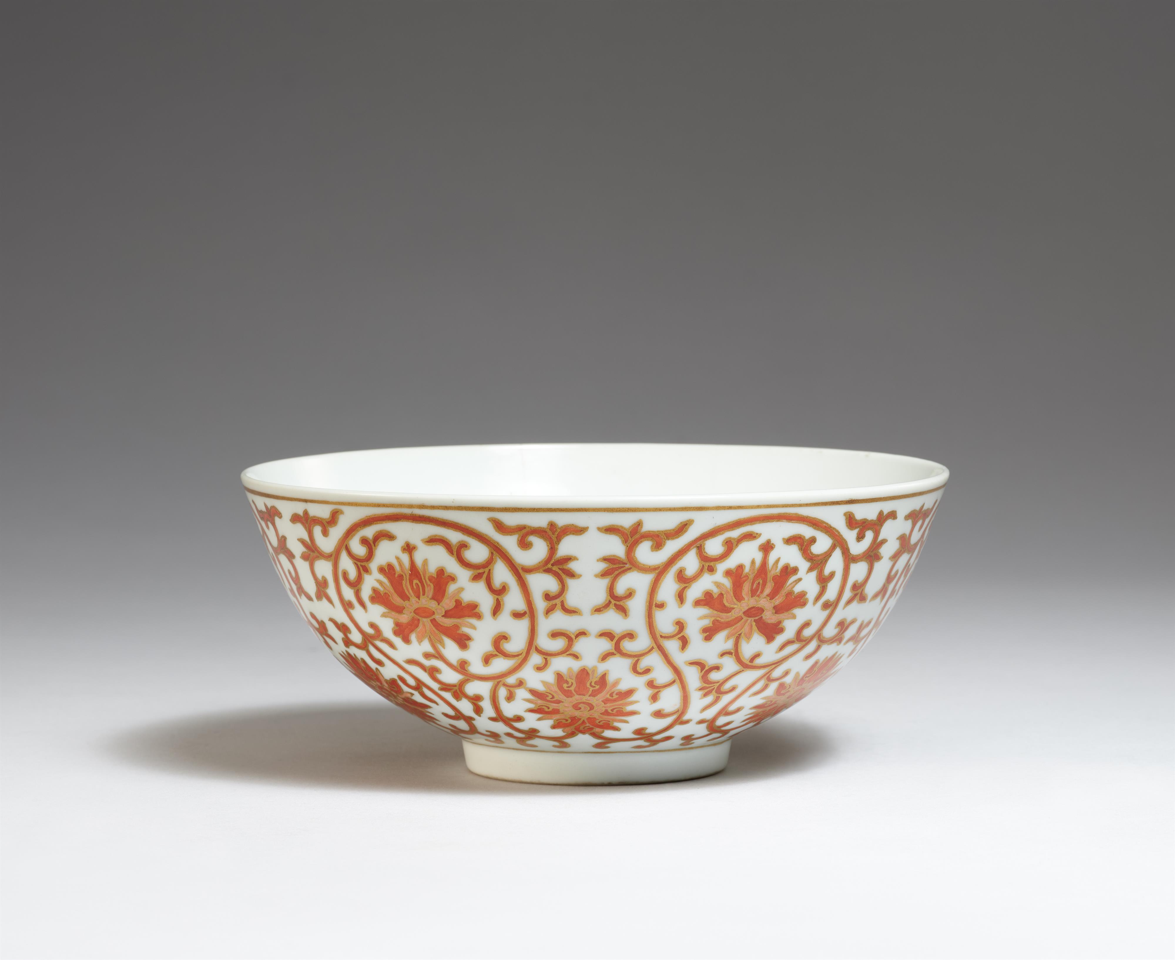 A rare imperial lotus bowl. Daoguang period (1820-1850) - image-2