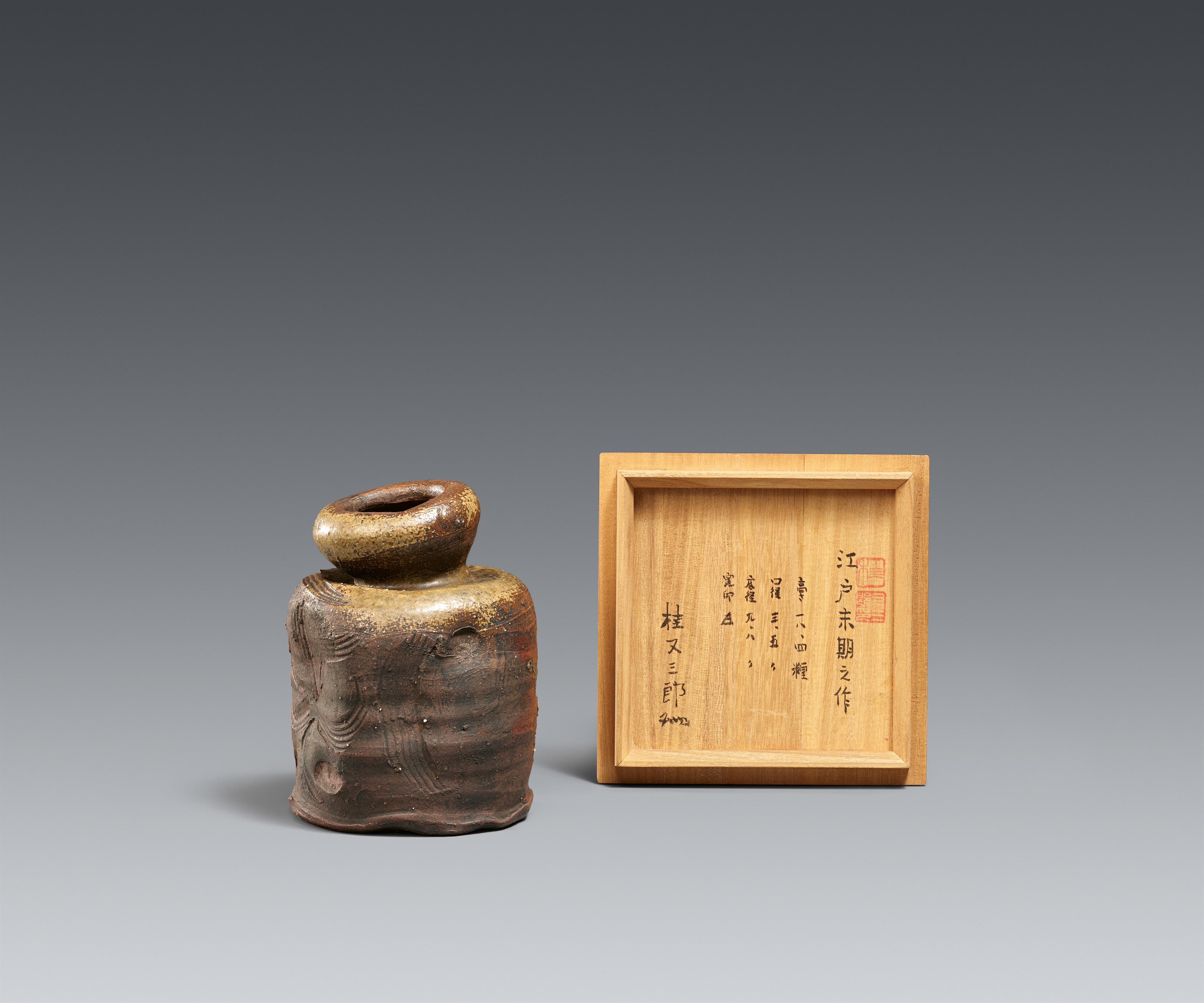 A Bizen vase. 19th century - image-1