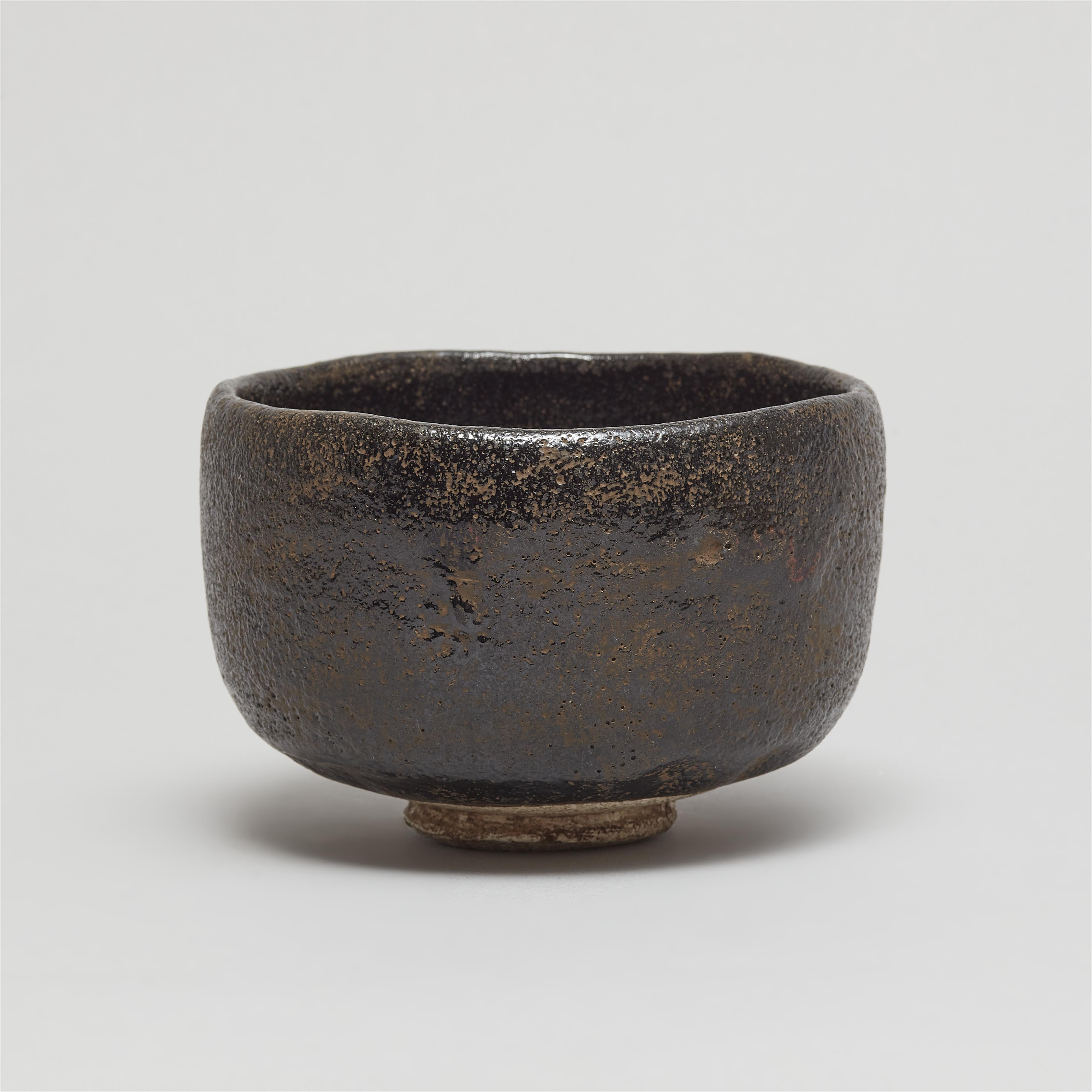 A Kuro-Raku chawan. Kyoto. 18th century - image-5