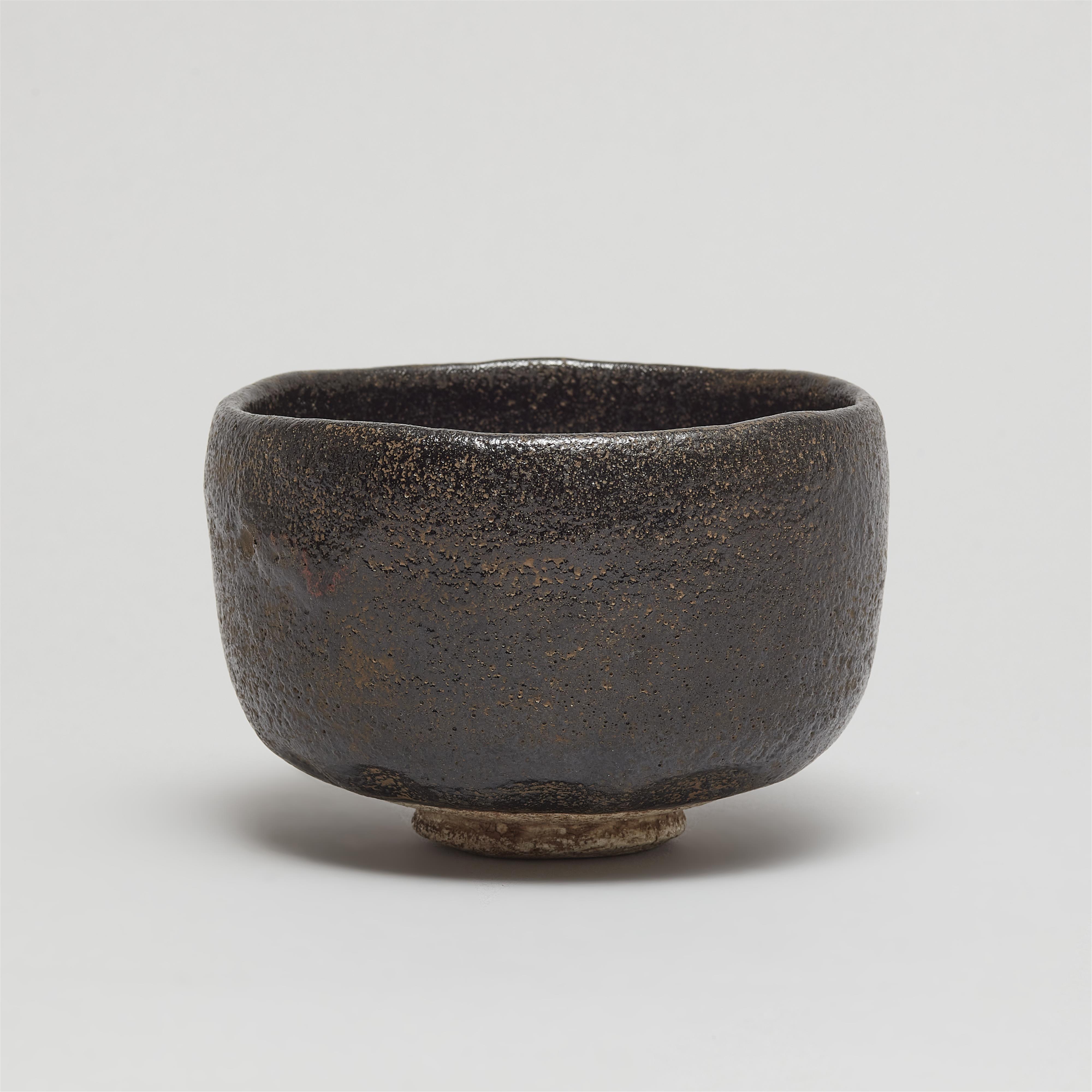 Chawan. Kuro-Raku-Ware. Kyoto. 18. Jh. - image-6