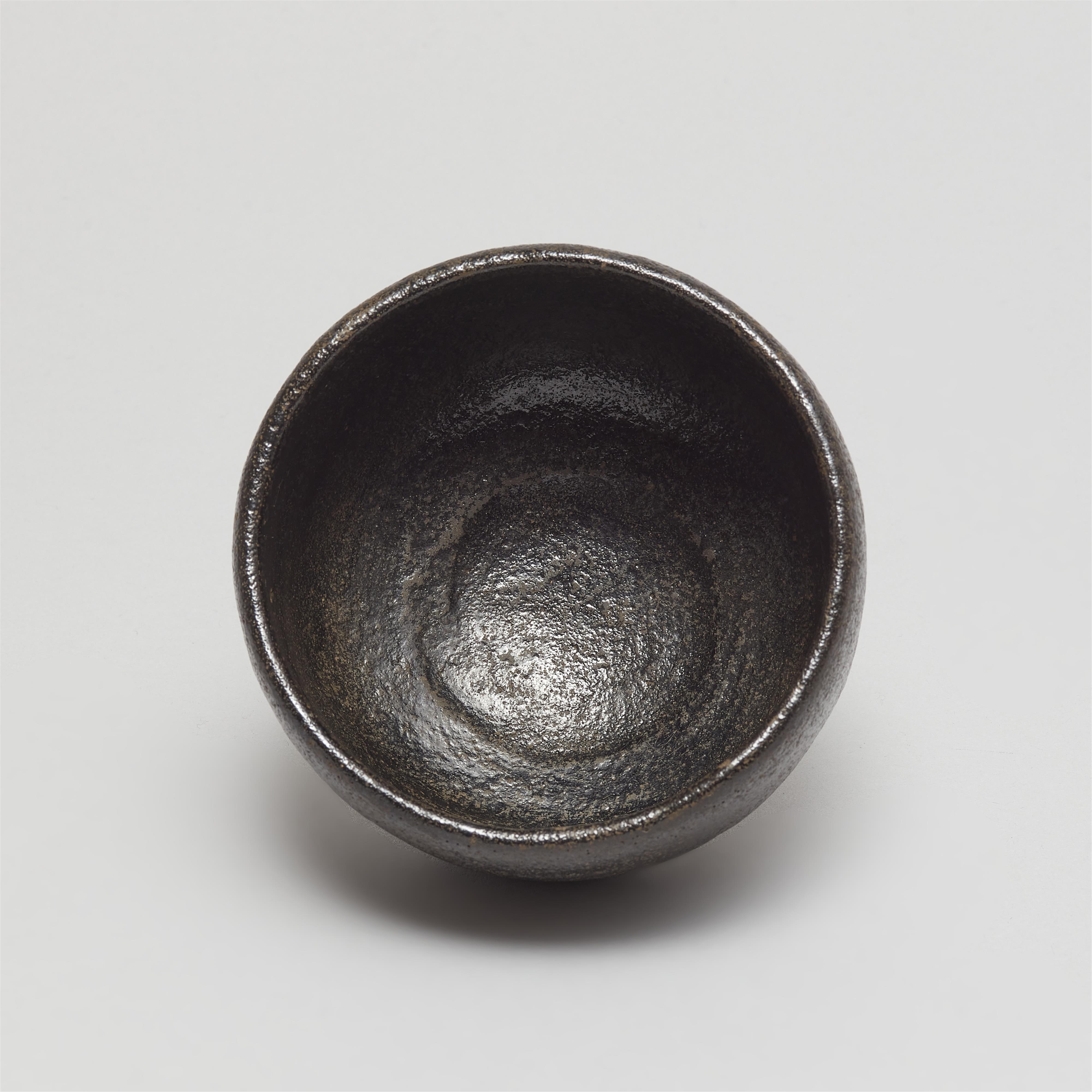 Chawan. Kuro-Raku-Ware. Kyoto. 18. Jh. - image-7