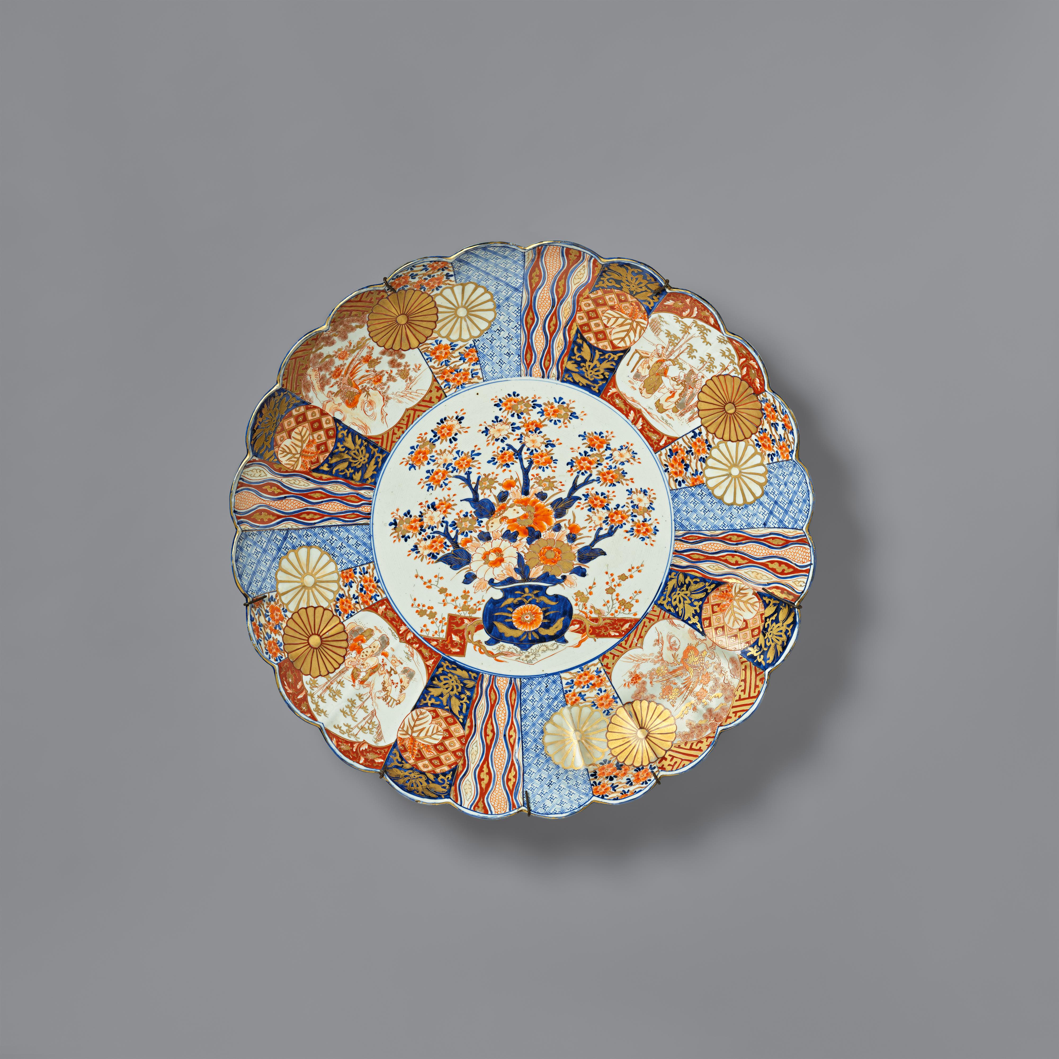 A very large Imari charger. Arita. Second half 19th century - image-1