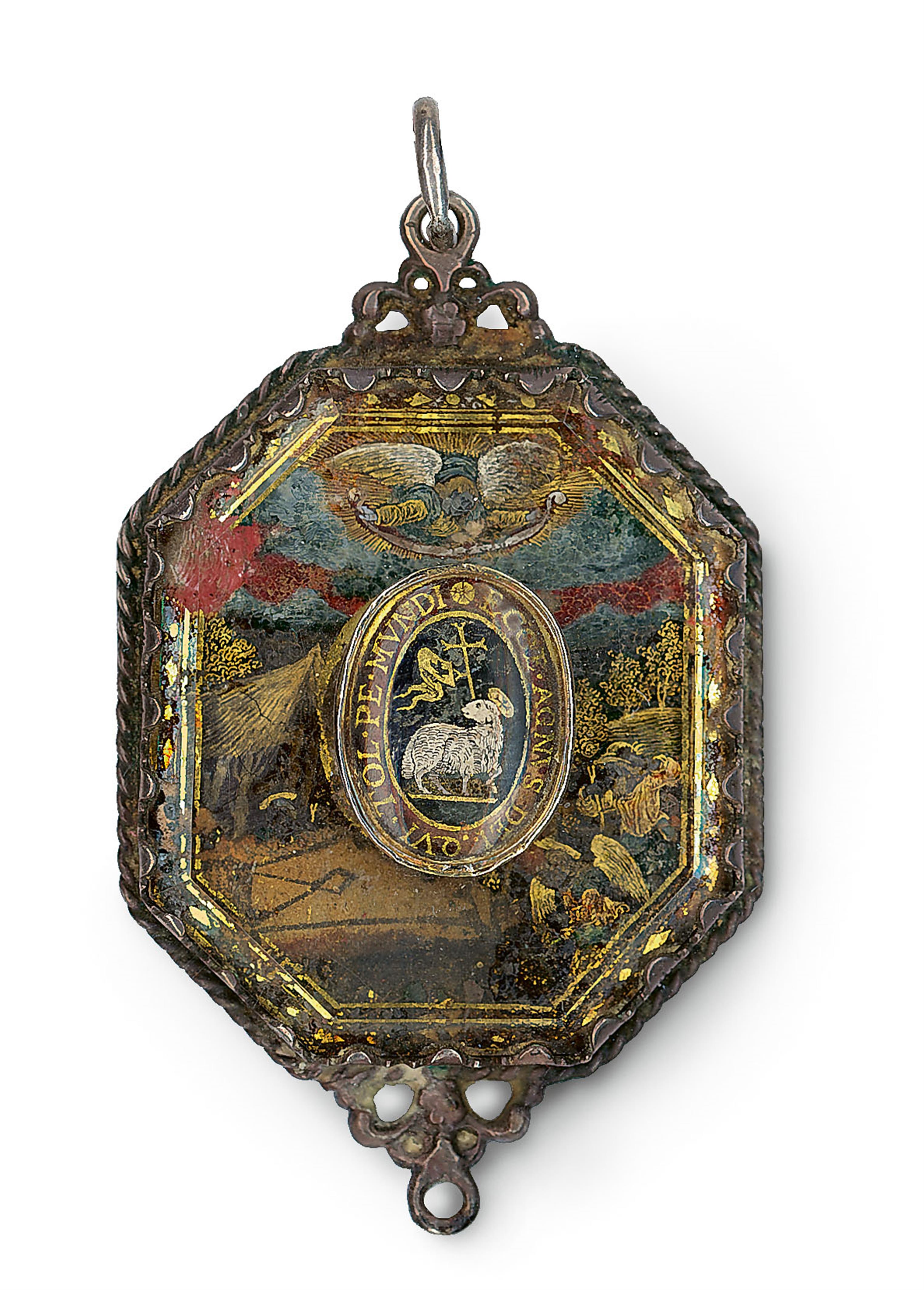 A reliquary pendant with the Agnus Dei
Lombardy, late 16th C. - image-1