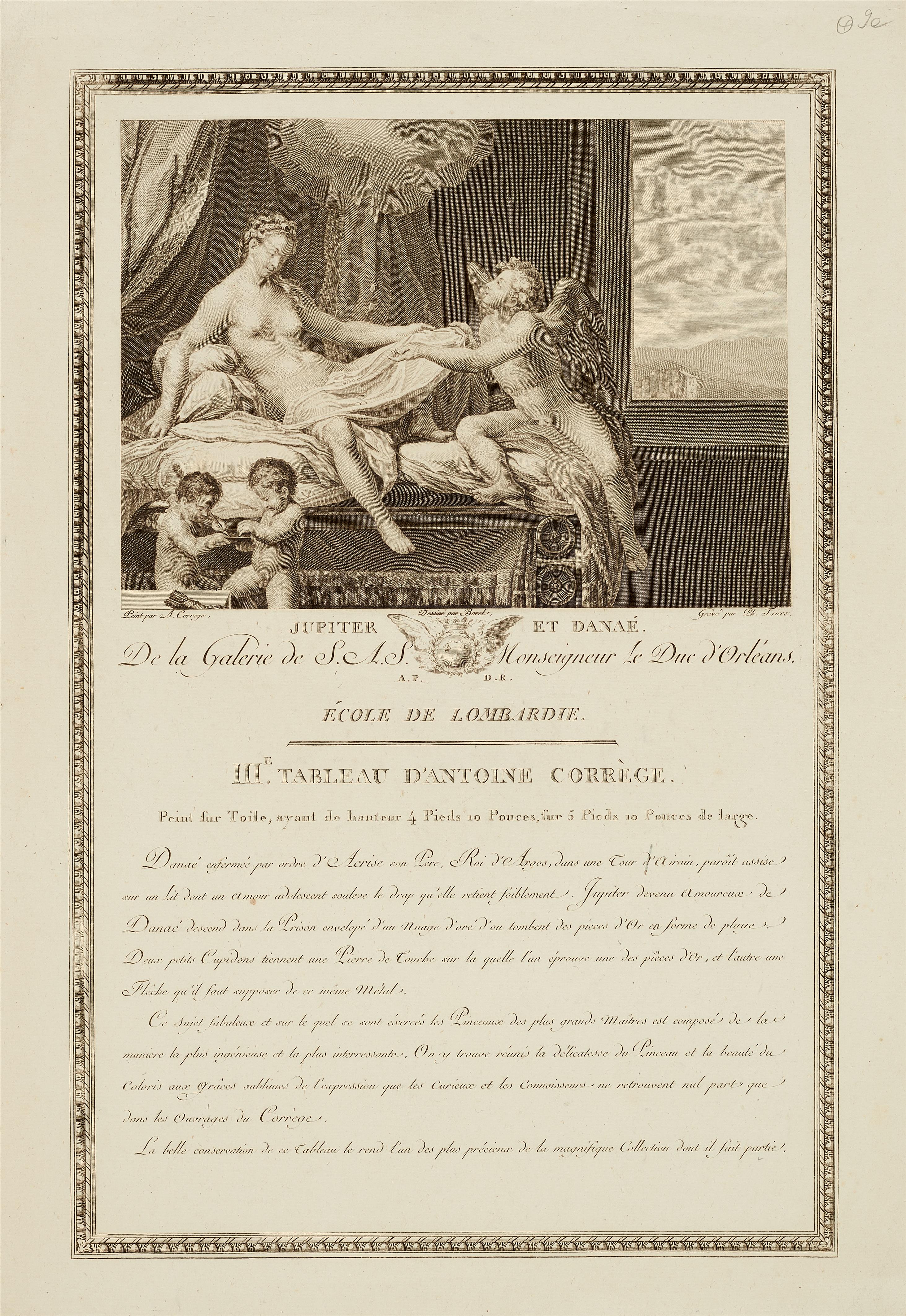Danaë and the golden rain
Pierre Jouffroy, 1758. - image-2