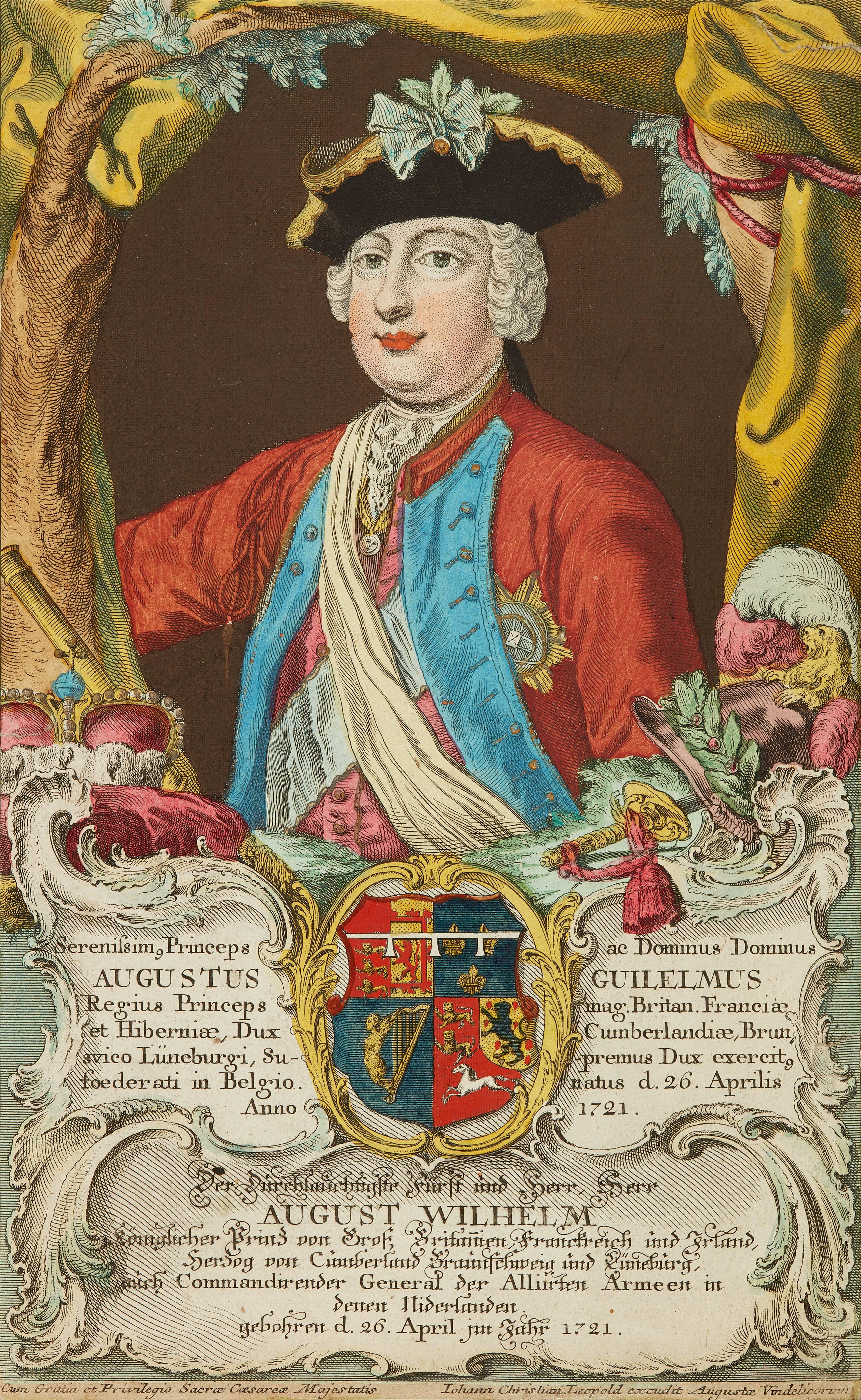 William Augustus, Duke of Cumberland
China, Guangzhou/ Canton, für den englischen Markt, Ende 18. / frühes 19. Jh. - image-2