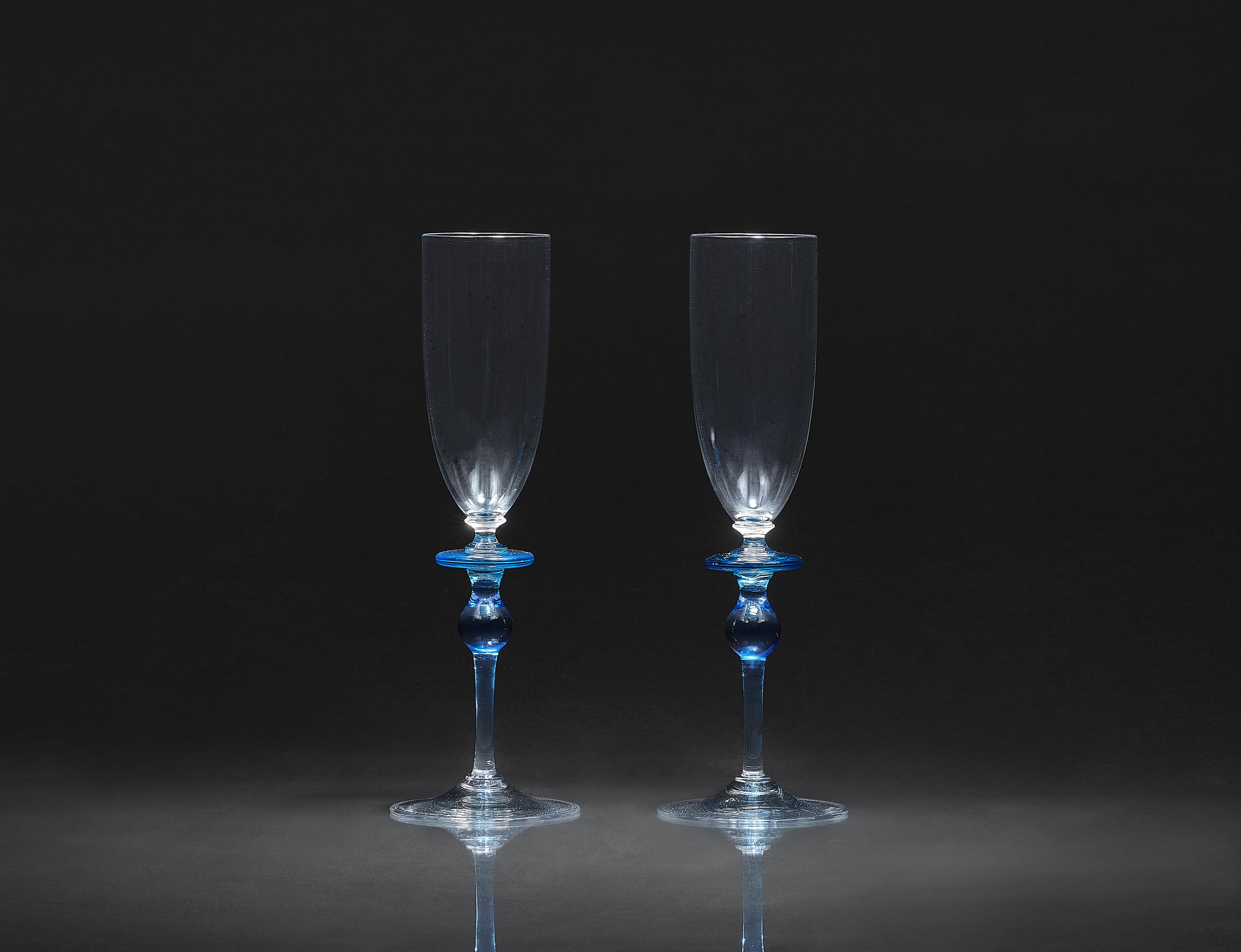 Five glass goblets
Murano, second half 20th C. - image-4