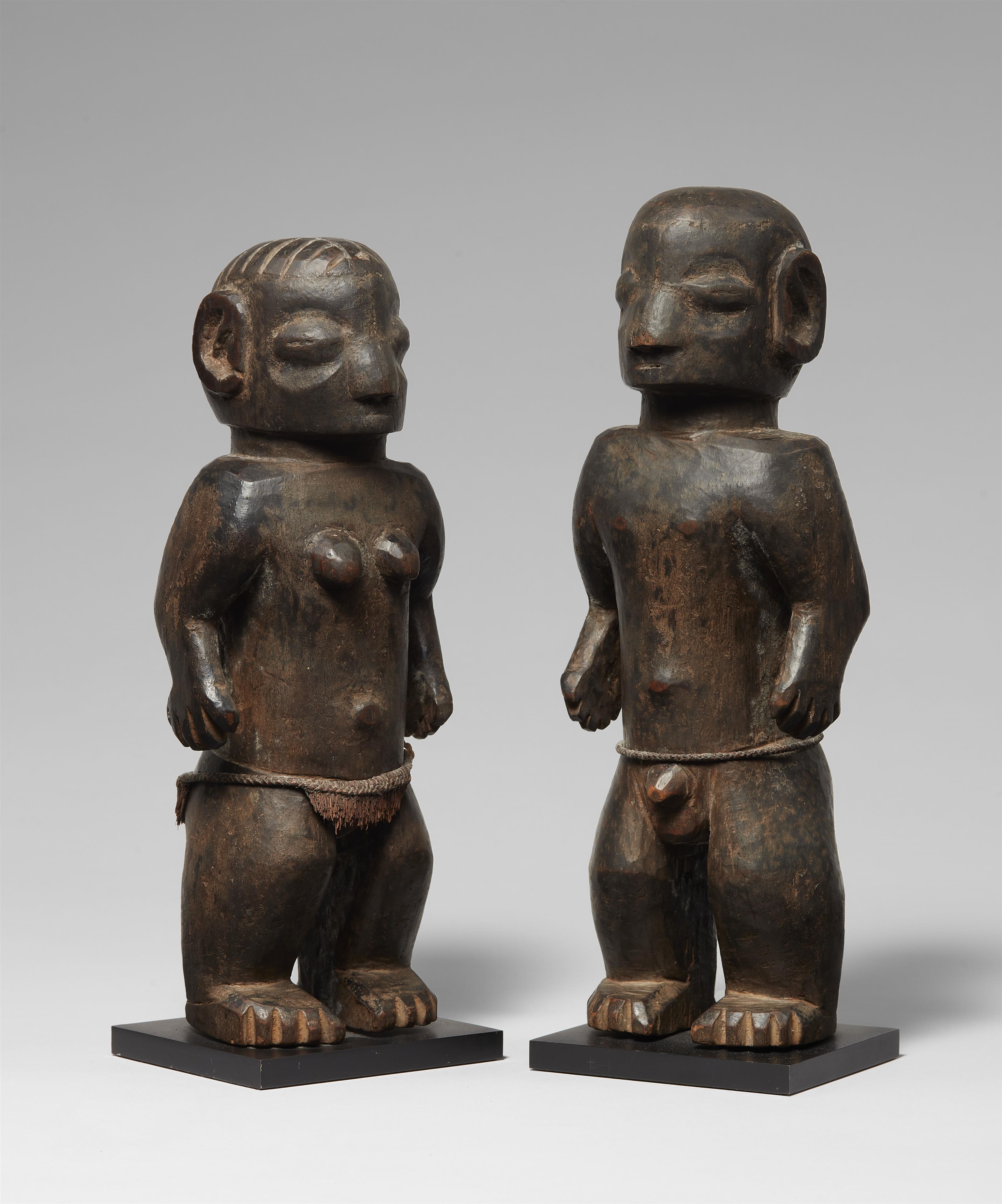 PAIR OF MBANZA FIGURES - image-1