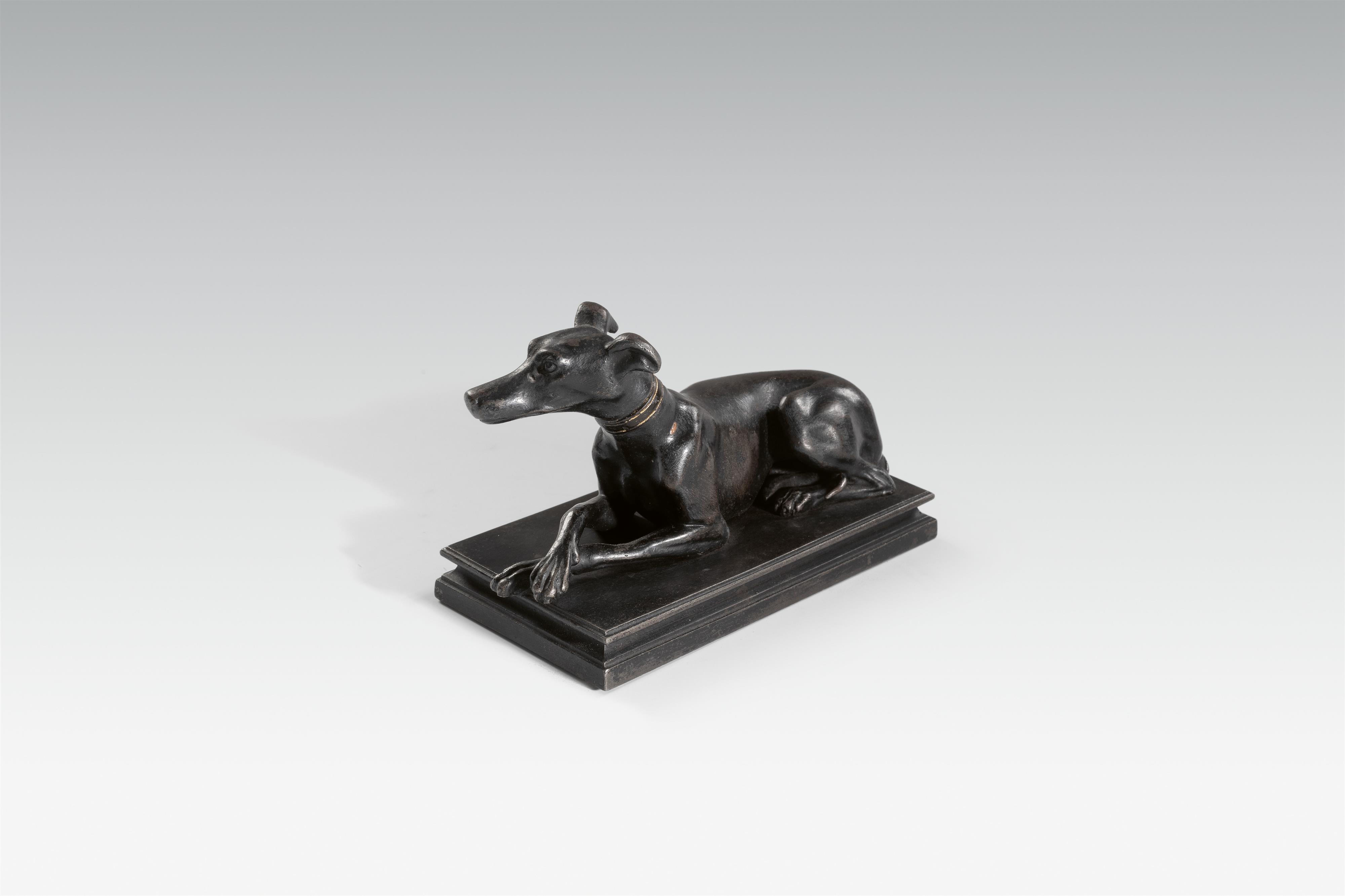 A cast iron greyhound paperweight - image-1