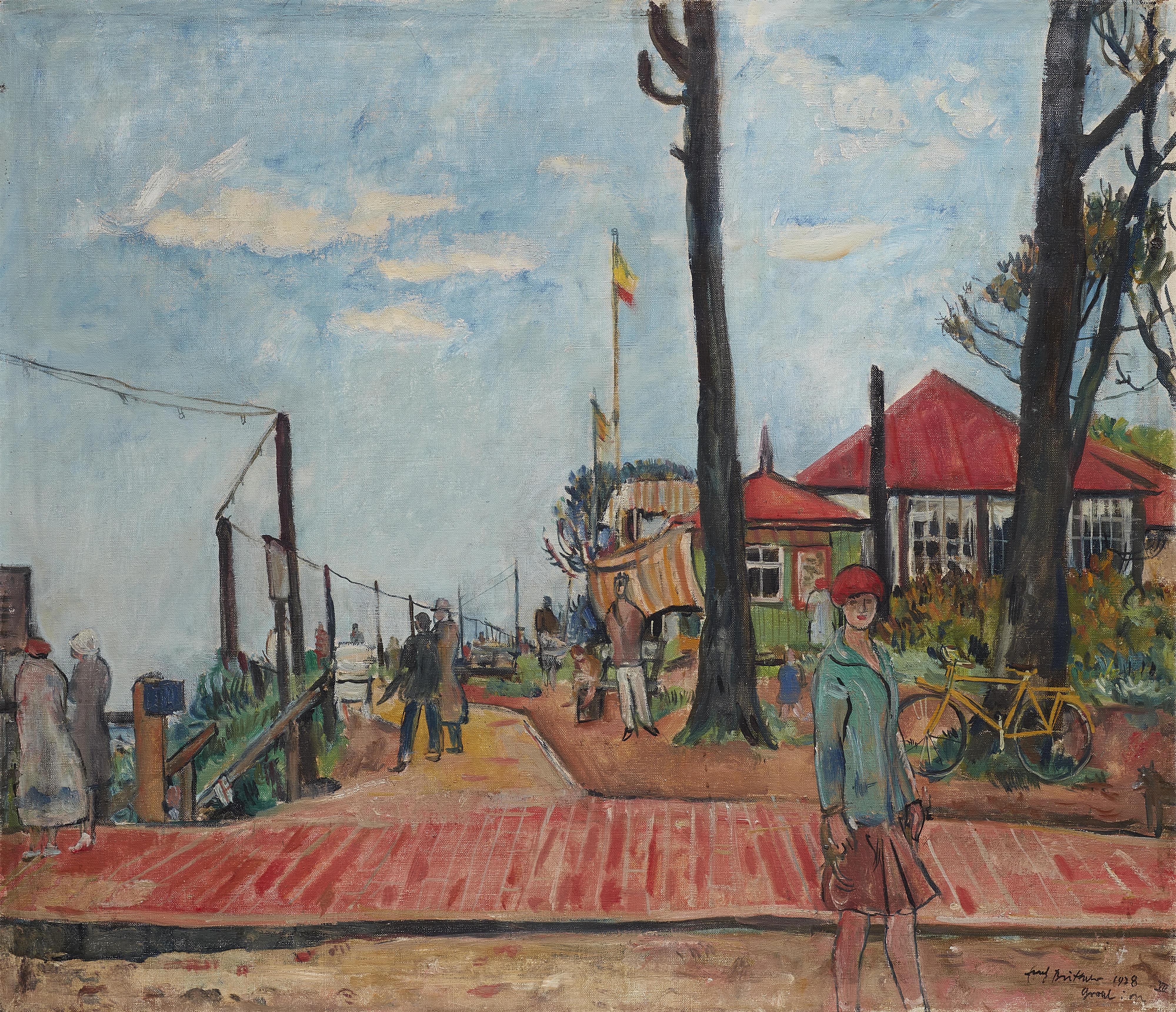 Erich Büttner - Strandpromenade in Graal - image-1