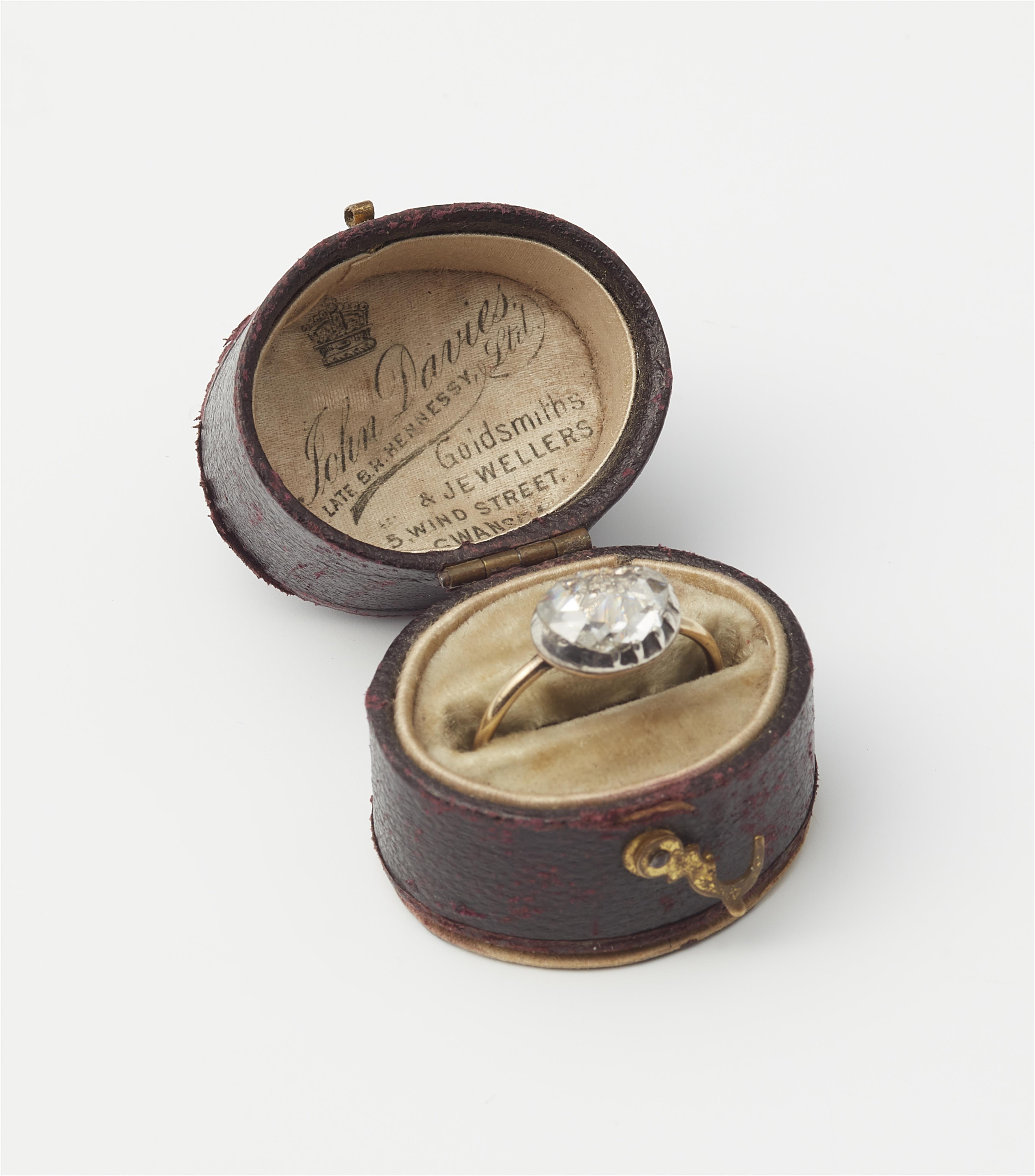 George III.- Ring mit Diamantsolitär - image-2