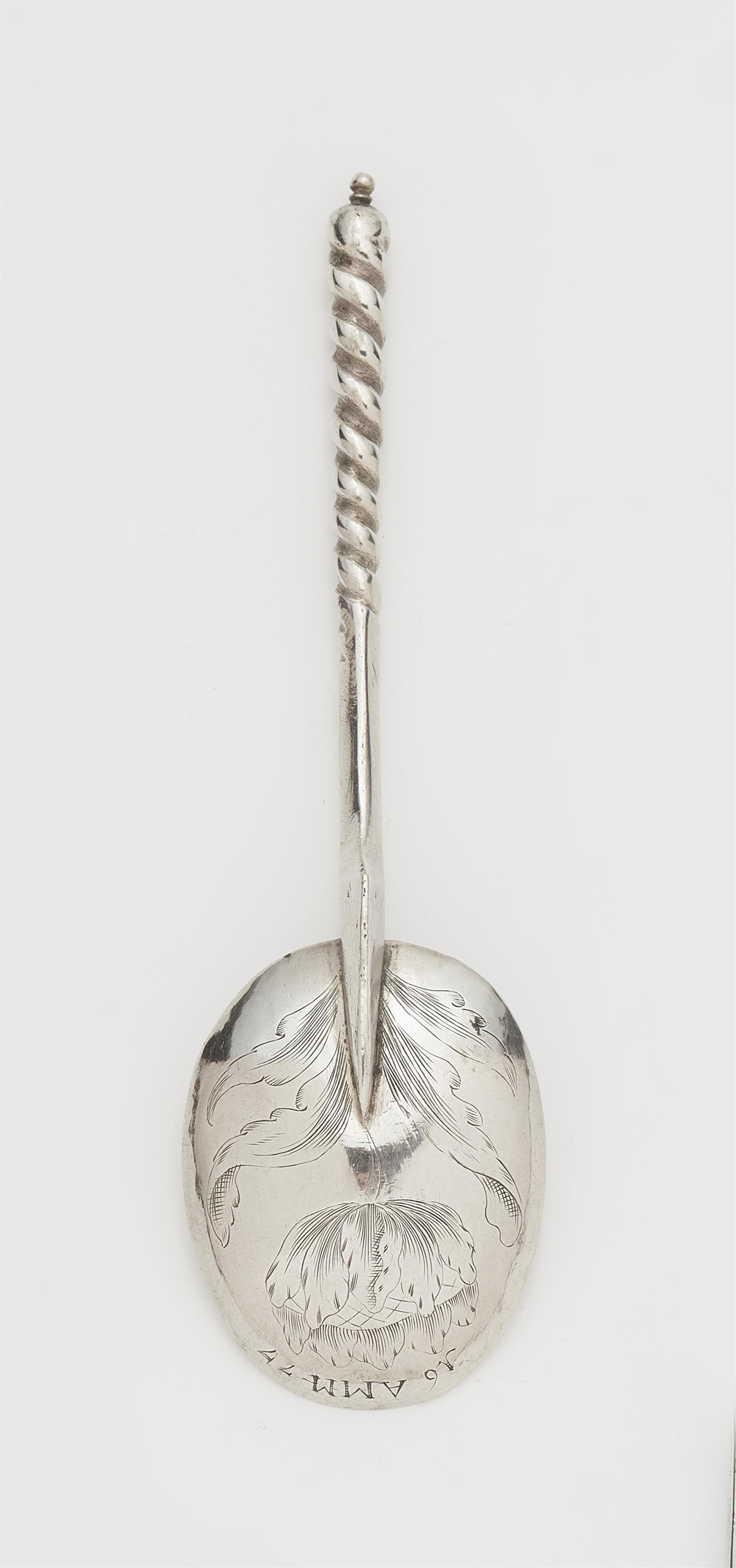A Swiss silver spoon - image-1