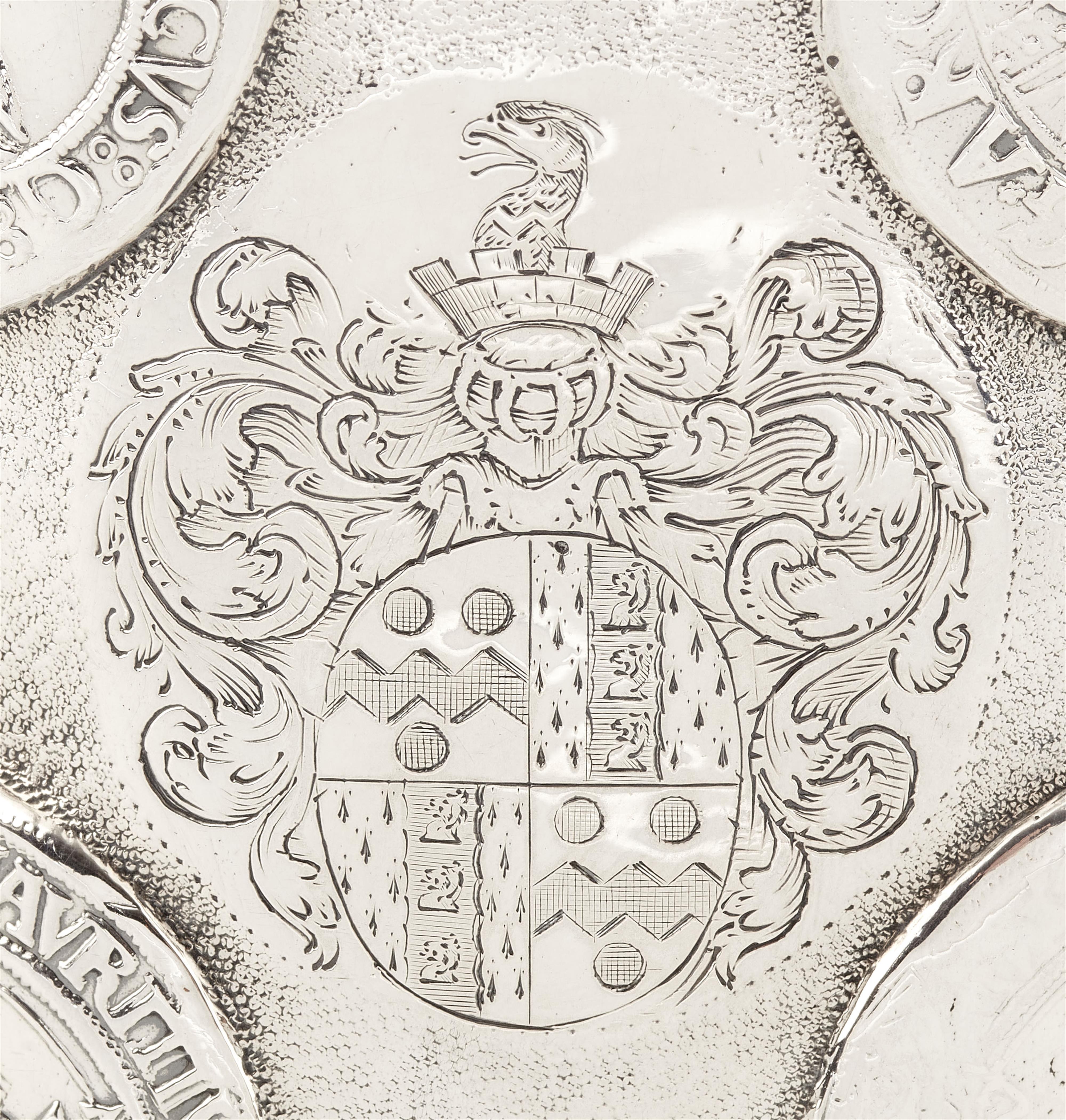 A large Wesel silver coin set beaker - image-5