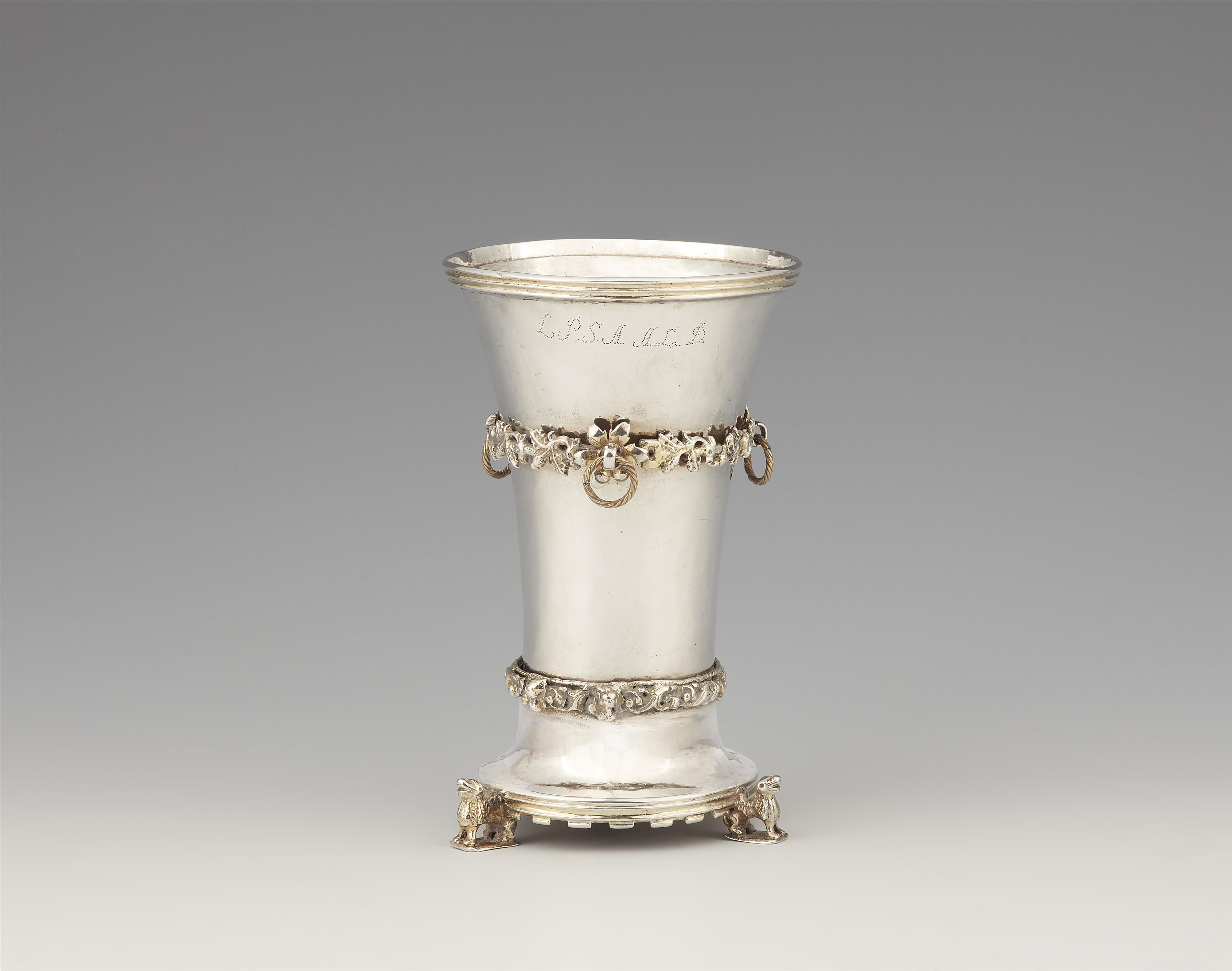 A Bremen silver Hanse beaker - image-1