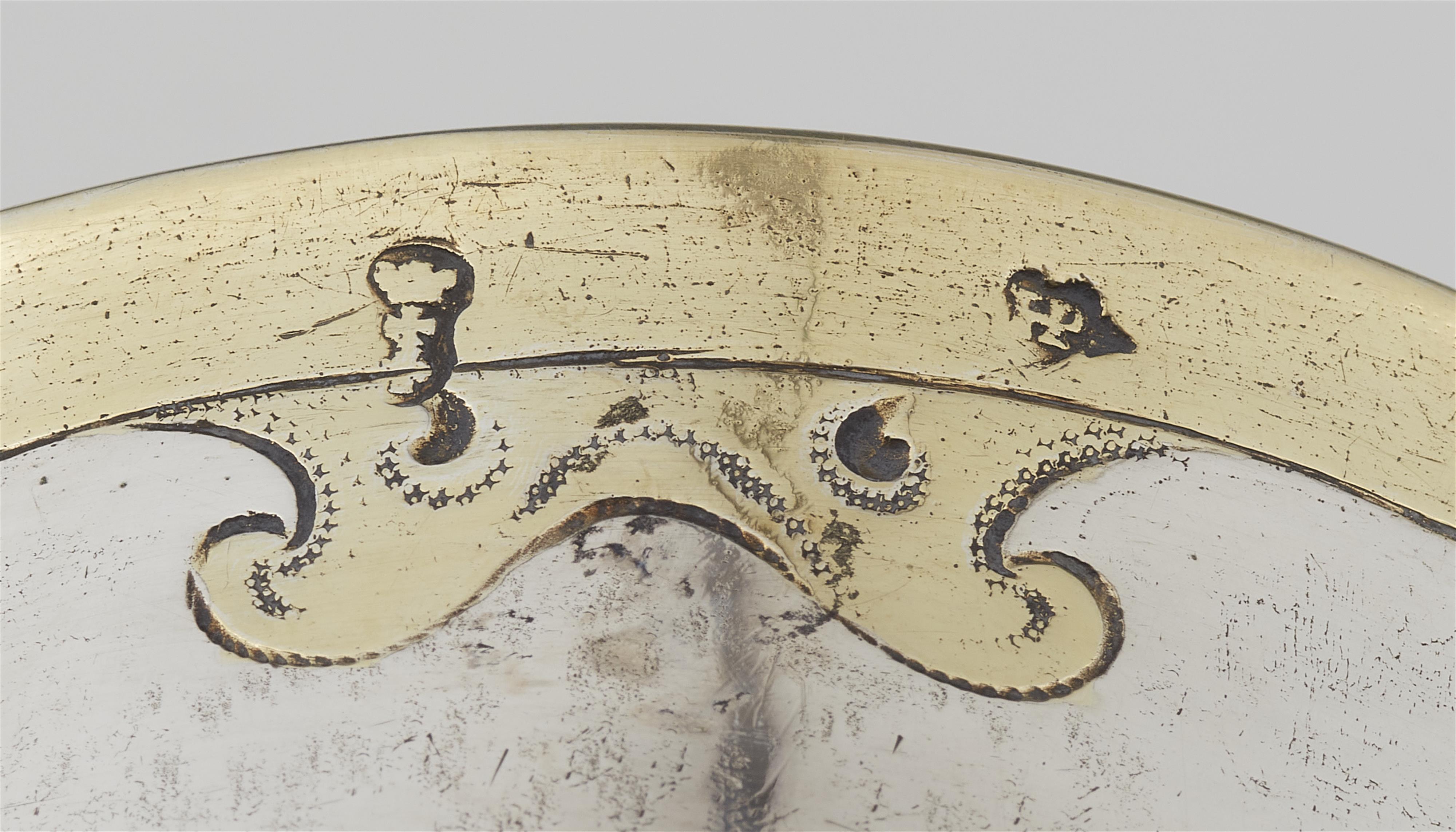 A parcel gilt Gdansk Baroque silver beaker - image-4