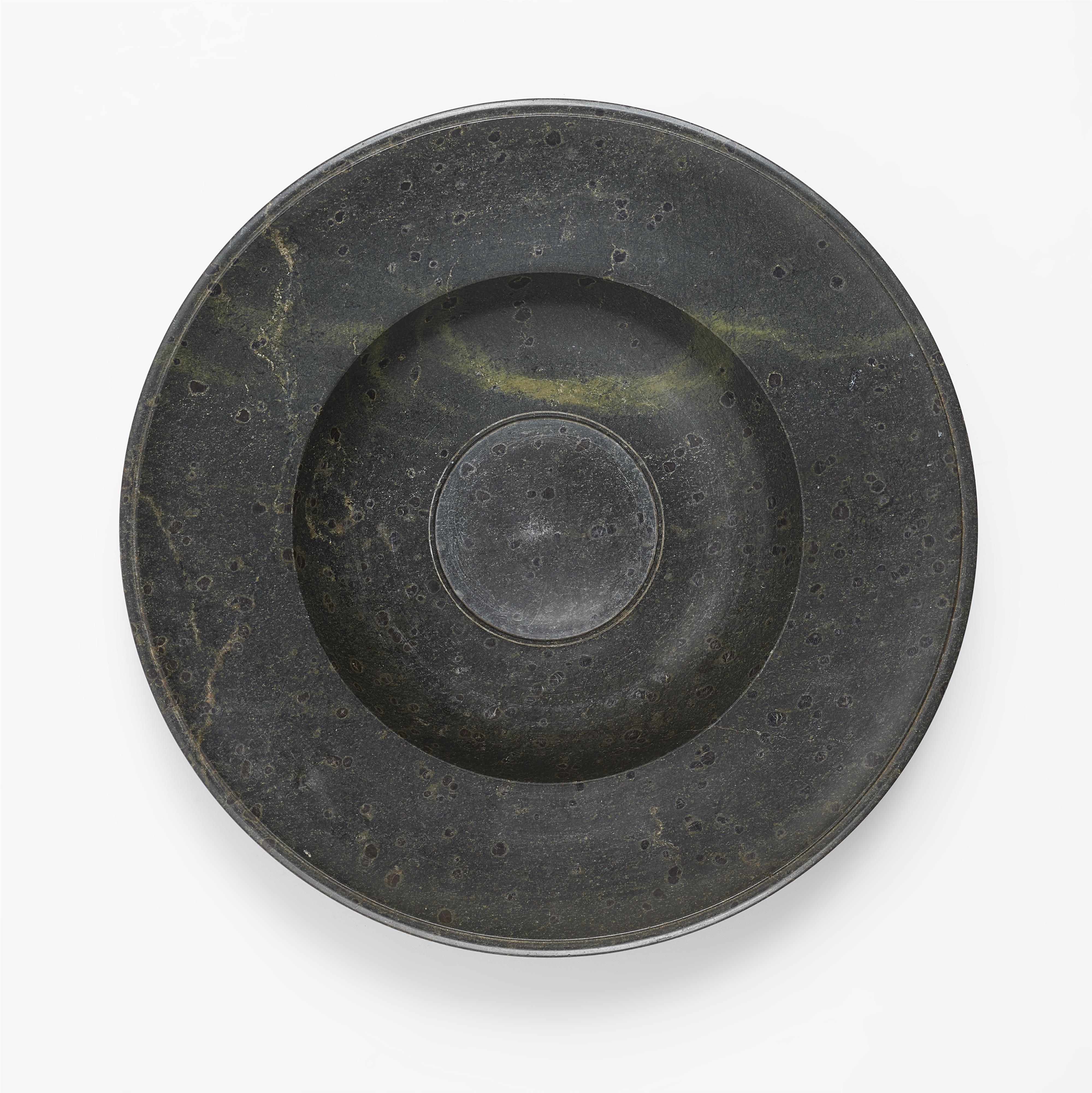 A Saxon serpentine bowl - image-1