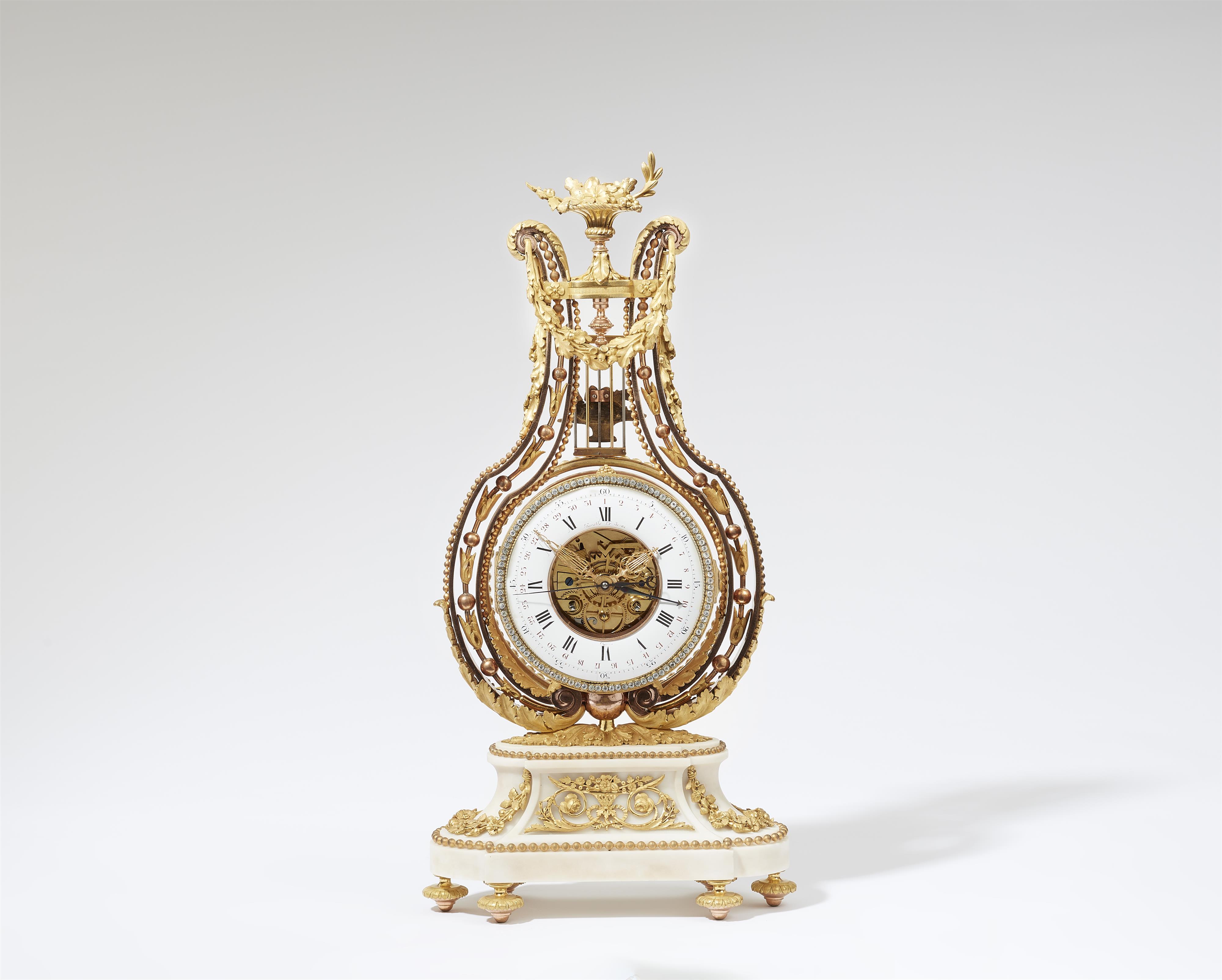 A Parisian Louis XVI skeleton clock - image-1
