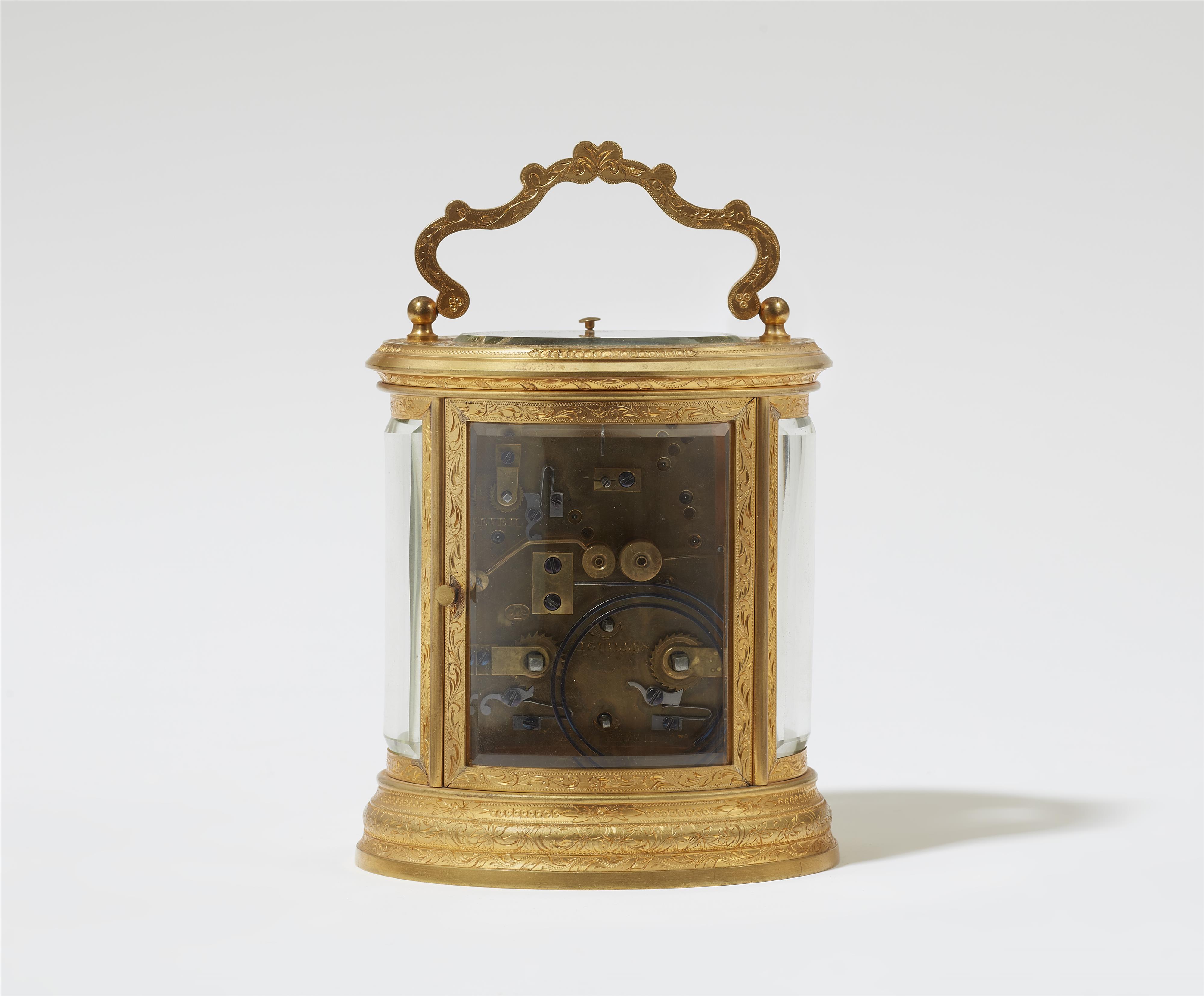 A French carriage clock in the original case - image-2