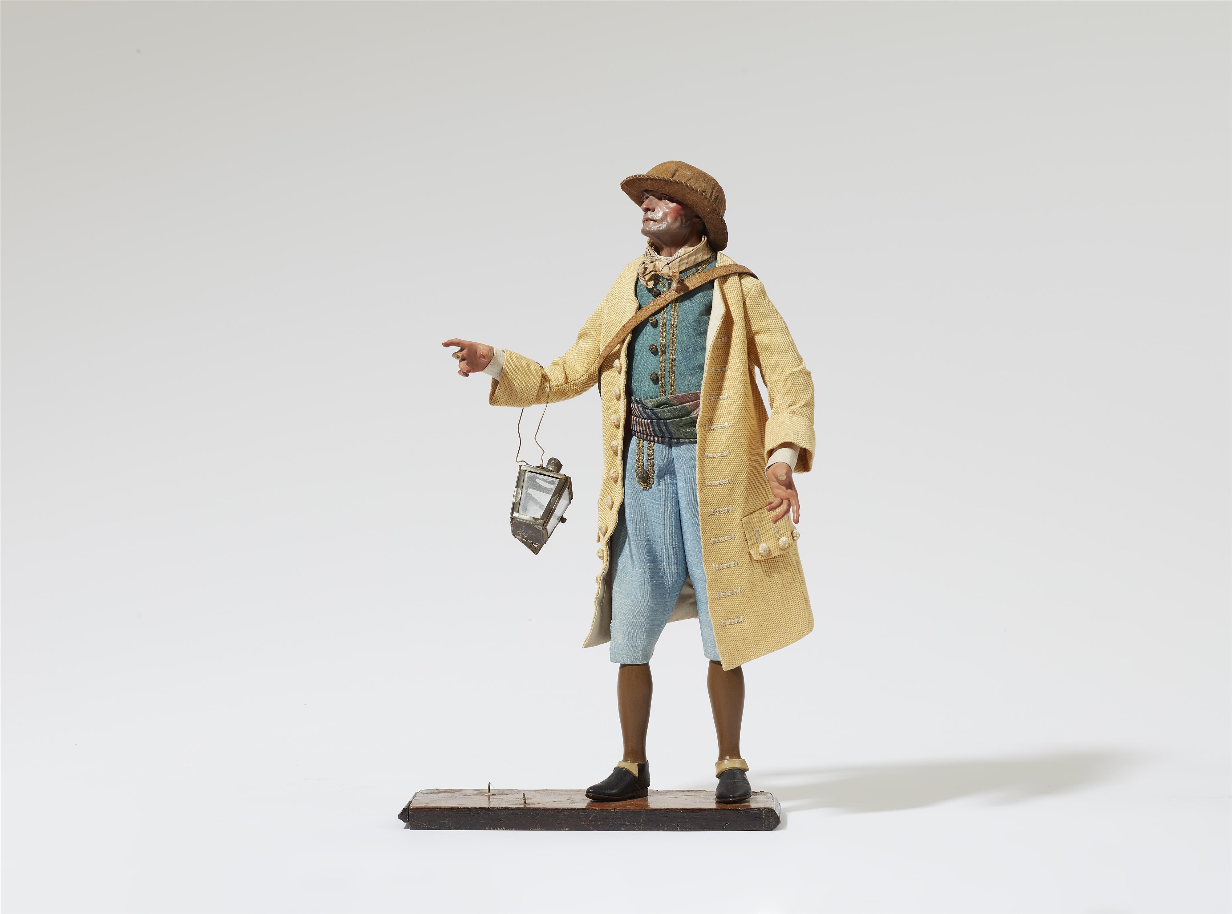 A figure of a night watchman from a Nativity scene - image-1