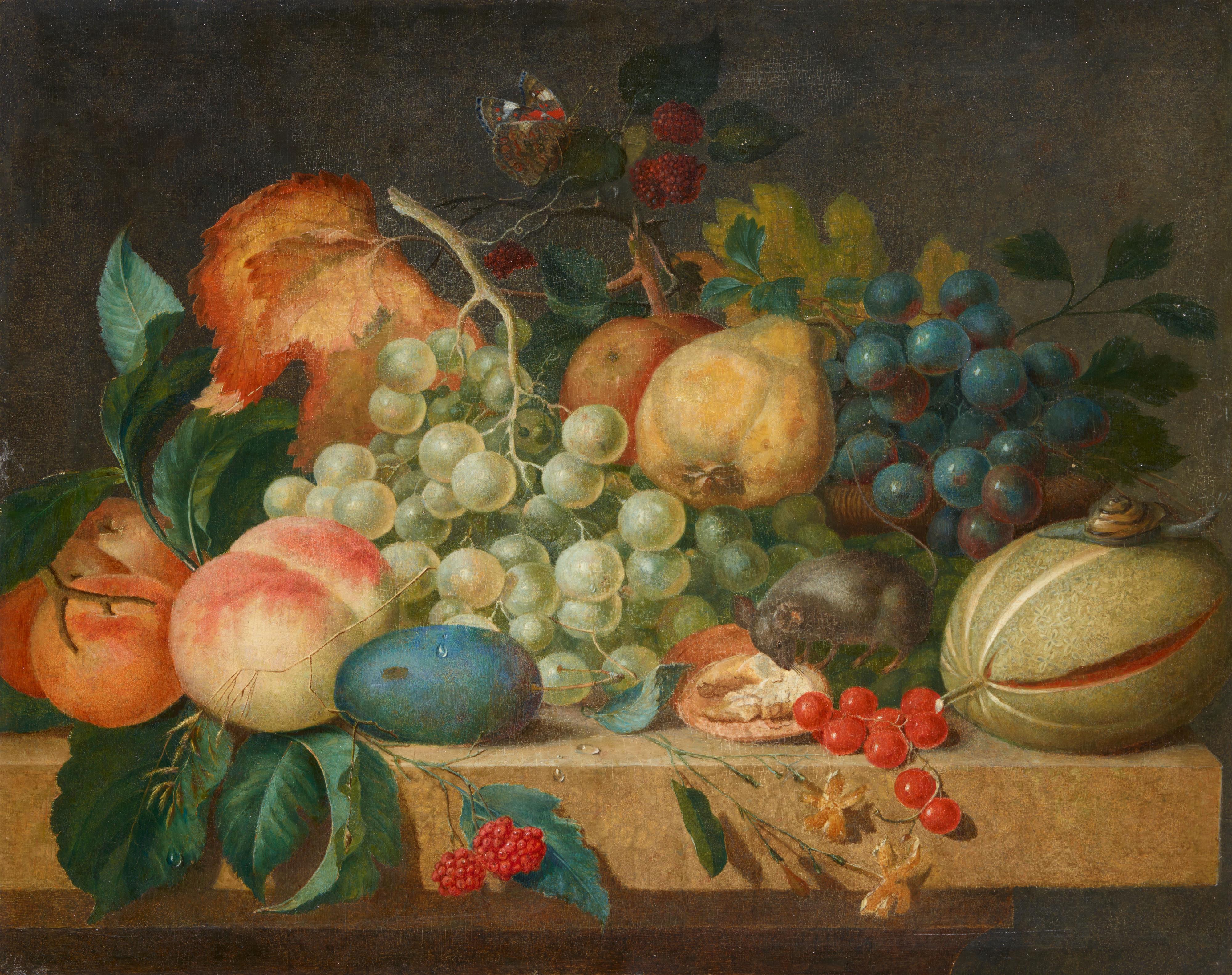 Jacob van Hulsdonck, follower of - Fruit Still Life - image-1