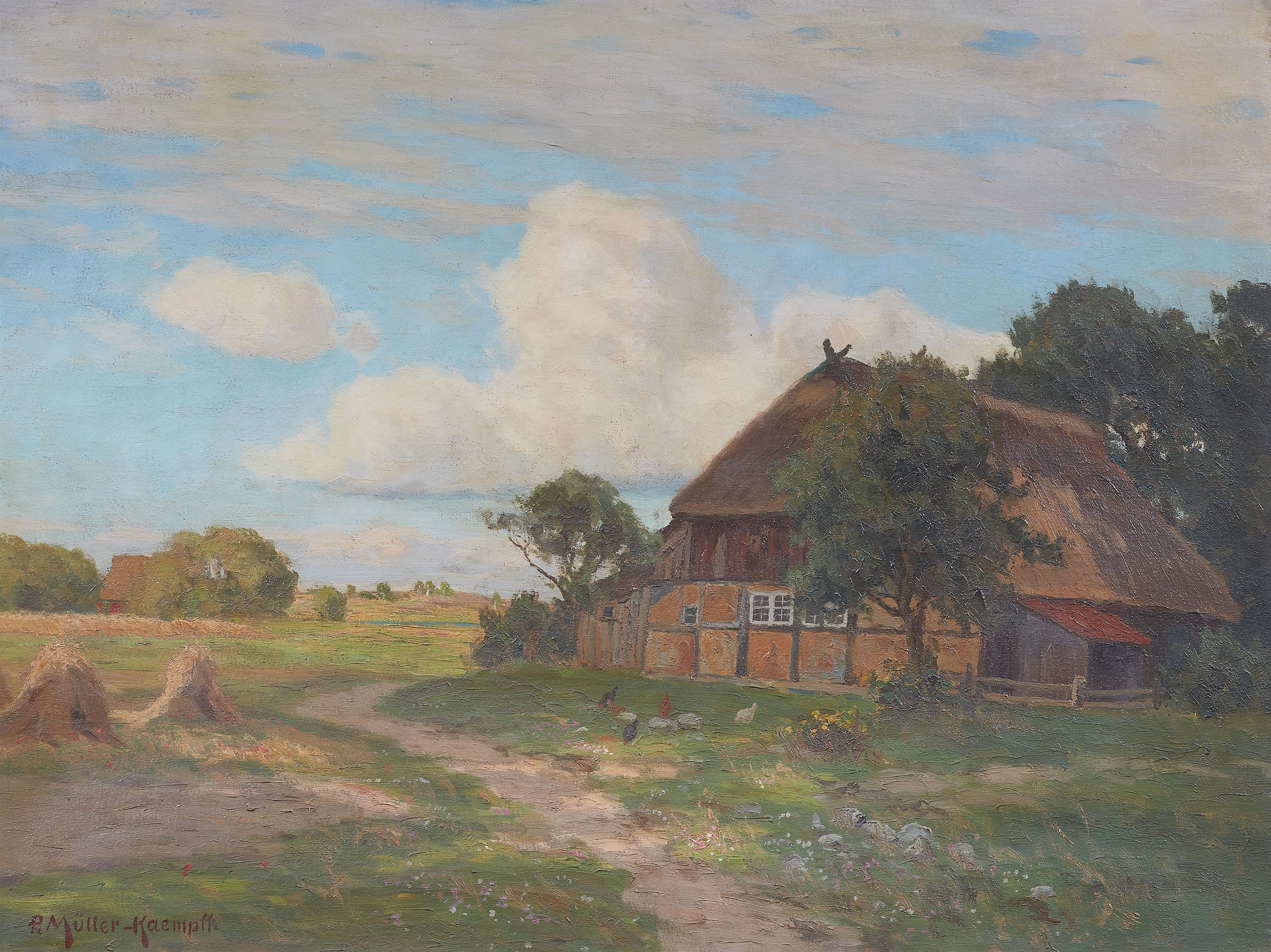 Paul Müller-Kaempff - Landscape with a Cottage - image-1