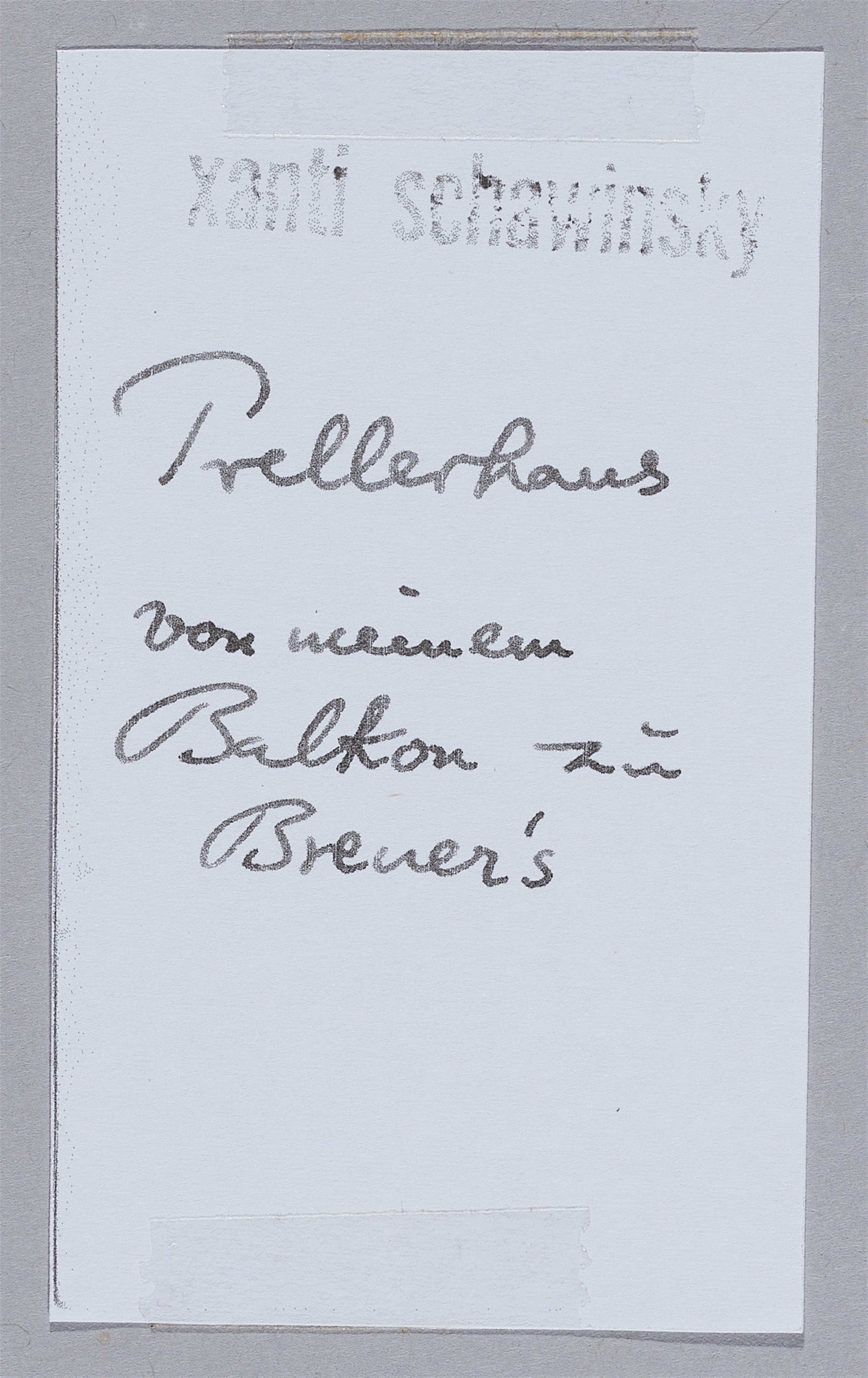 Bauhaus-Photographie - Ohne Titel (Marcel Breuer auf seinem Balkon, Prellerhaus, Bauhaus Dessau) - image-2