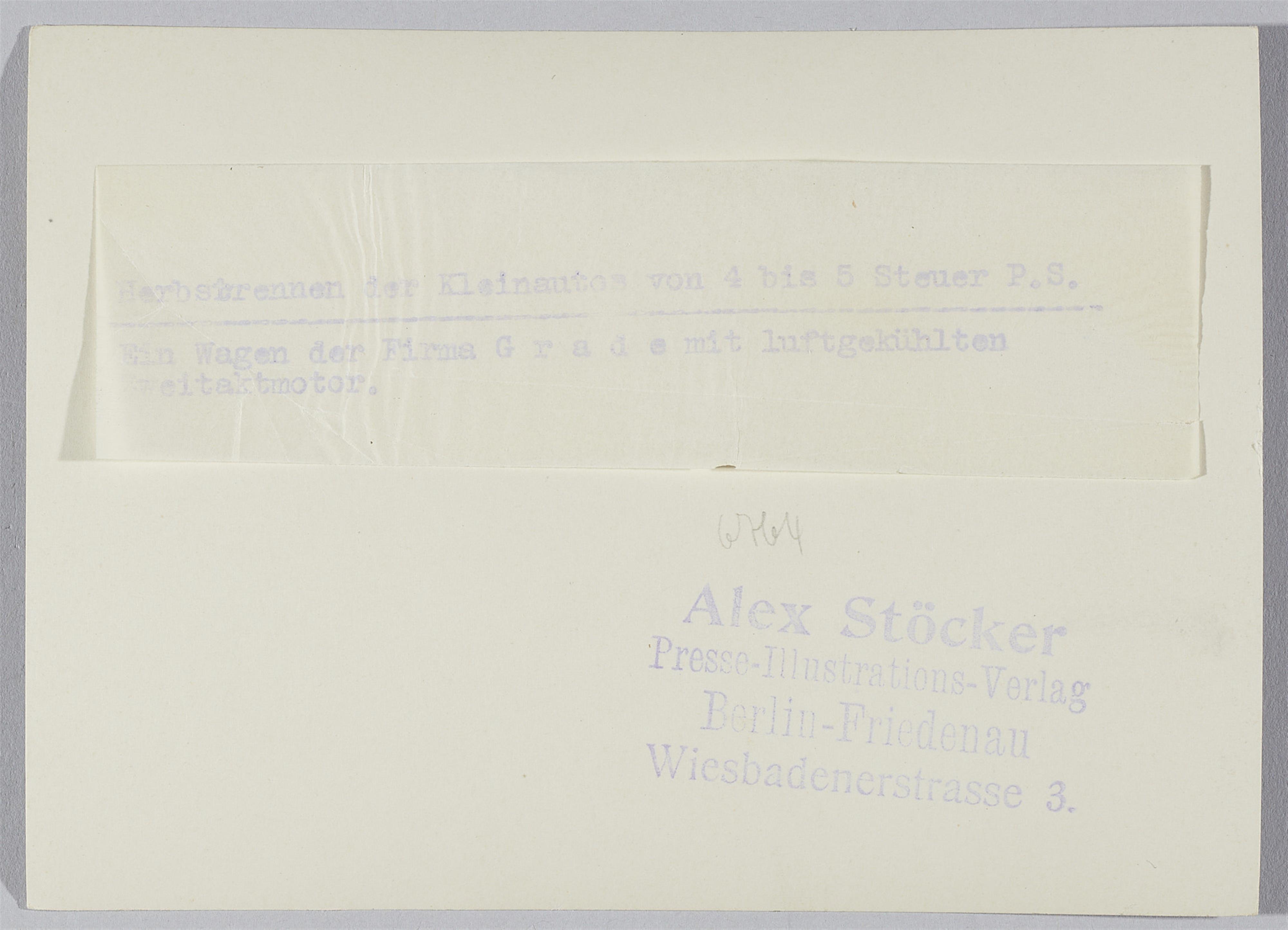 Alexander (Alex) Stöcker - Ohne Titel (Kleinautorennen auf der Avus, Berlin-Grunewald) - image-5