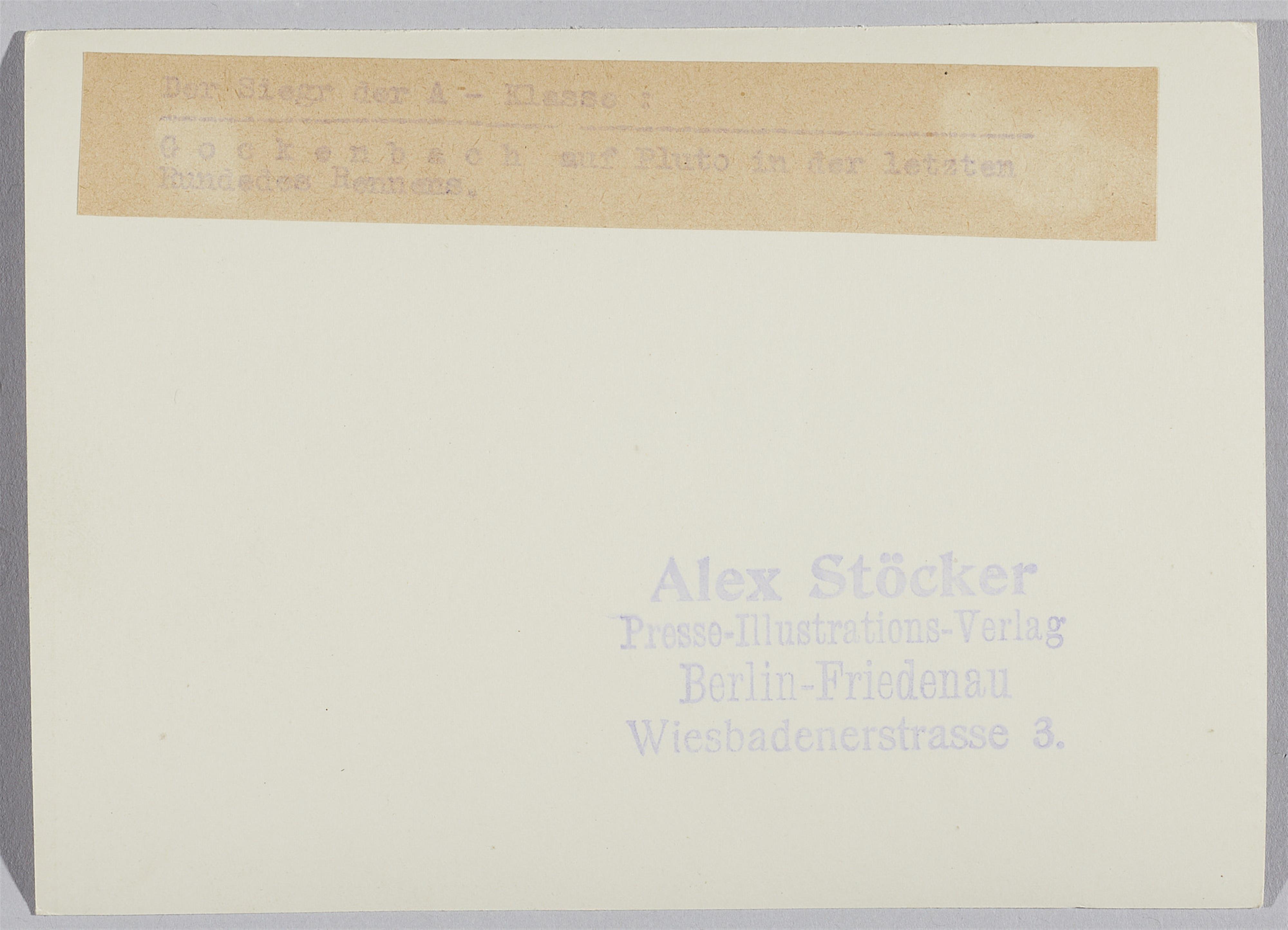 Alexander (Alex) Stöcker - Ohne Titel (Kleinautorennen auf der Avus, Berlin-Grunewald) - image-6