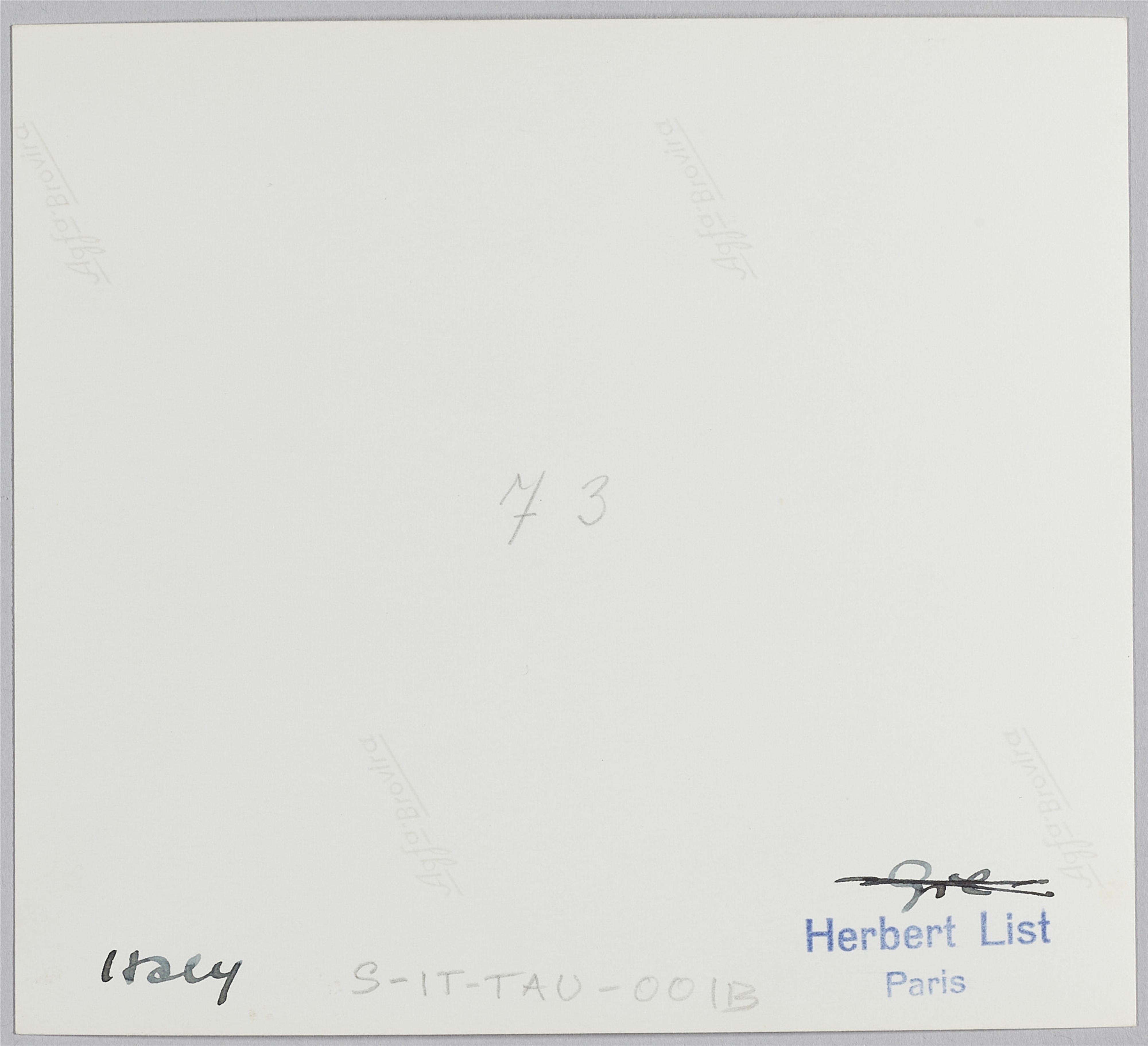 Herbert List - Italy - image-2