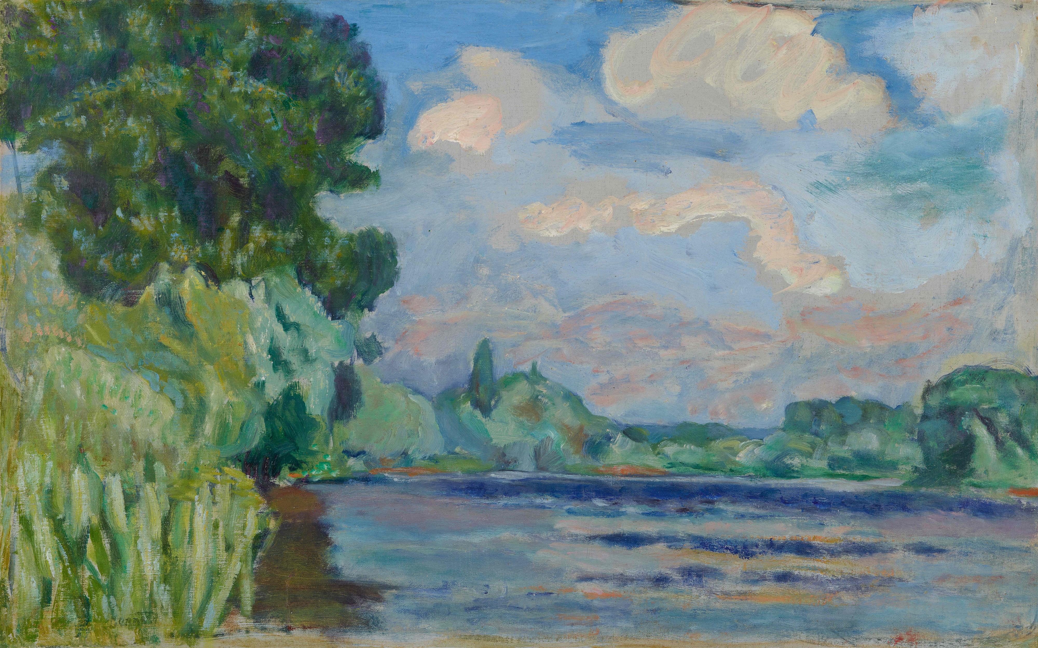 Pierre Bonnard - La Seine à Vernon - image-1