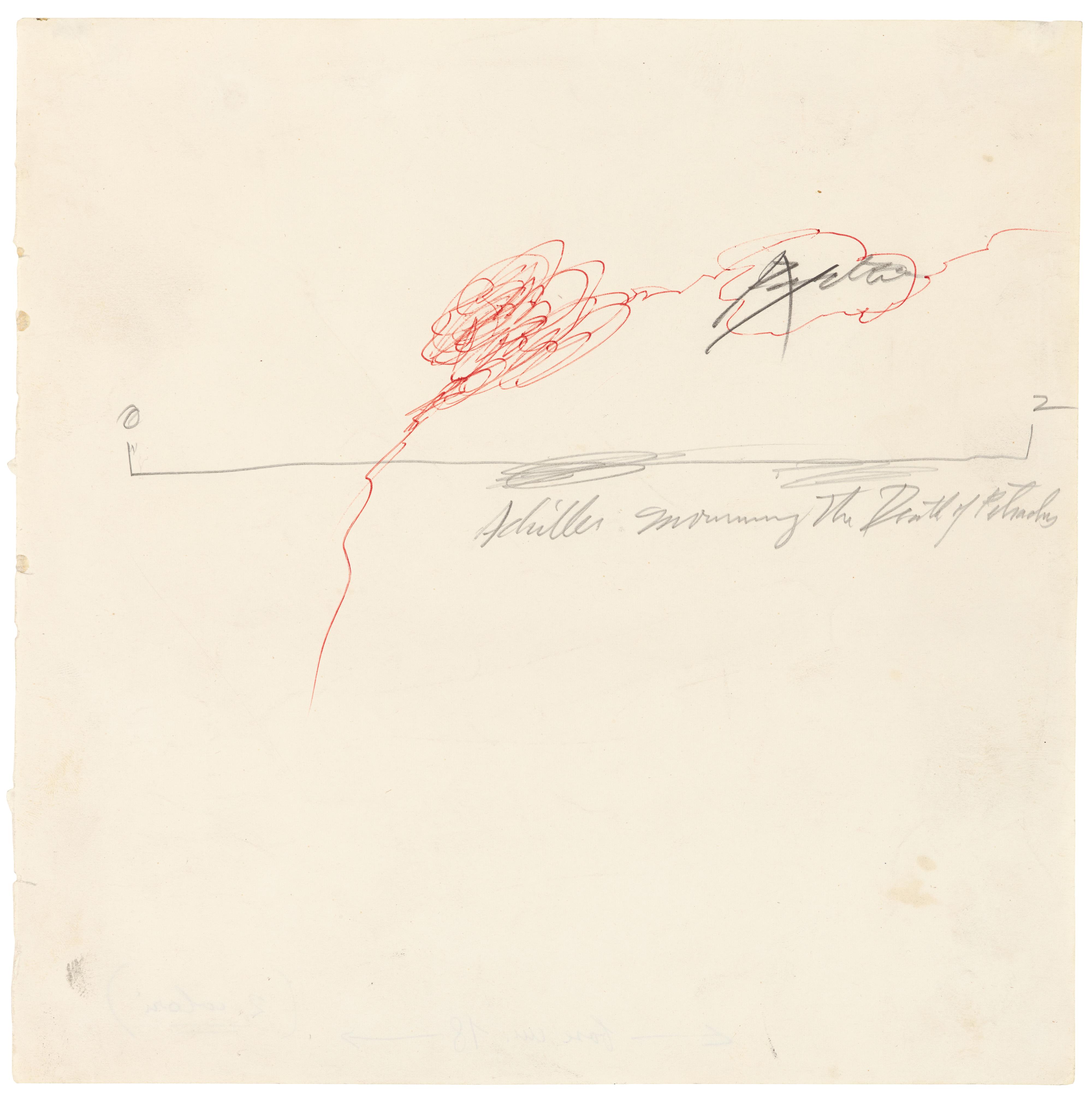 Cy Twombly - Achilles Mourning the Death of Patroclus - image-1