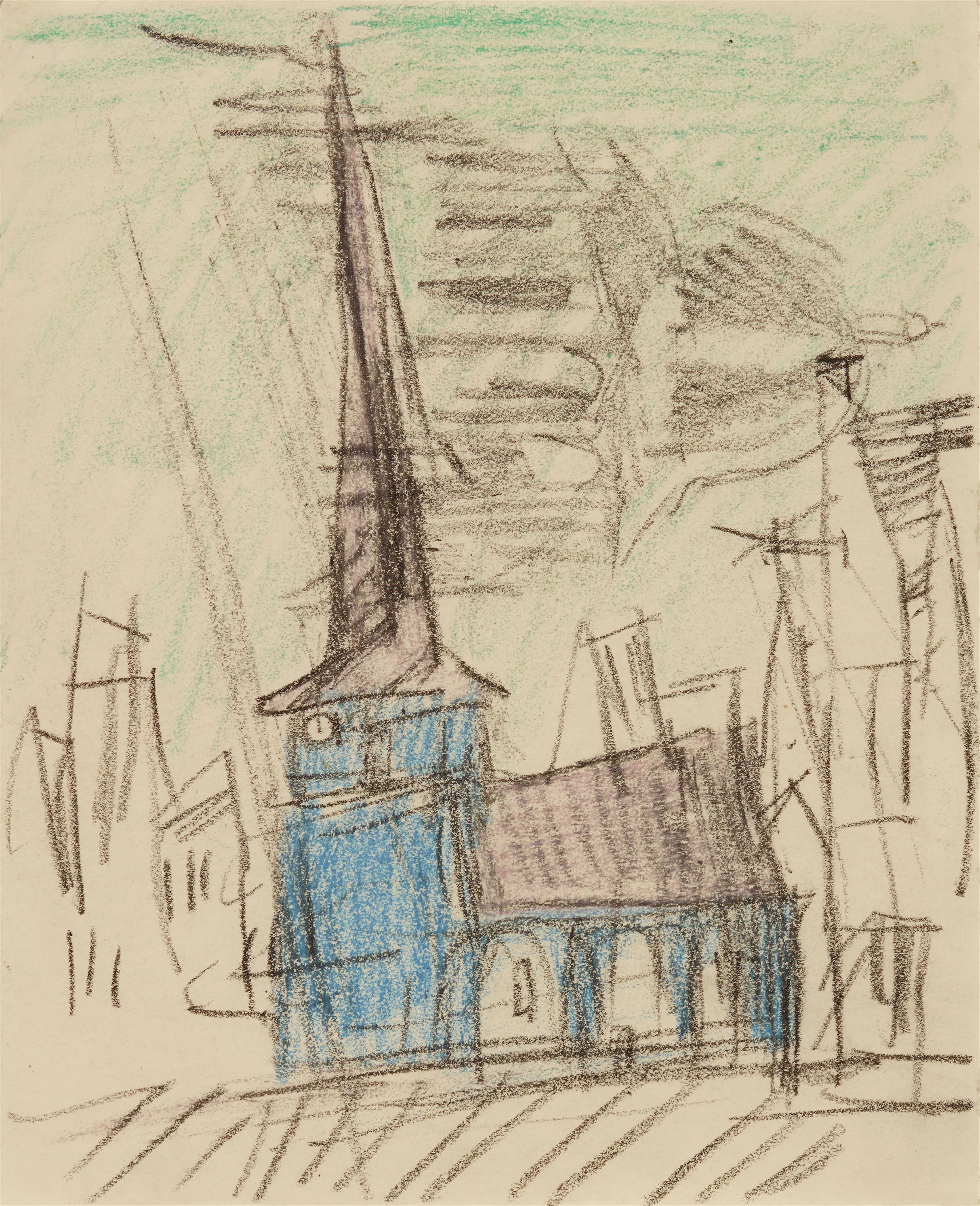 Lyonel Feininger - Kirche von Gelmeroda - image-1