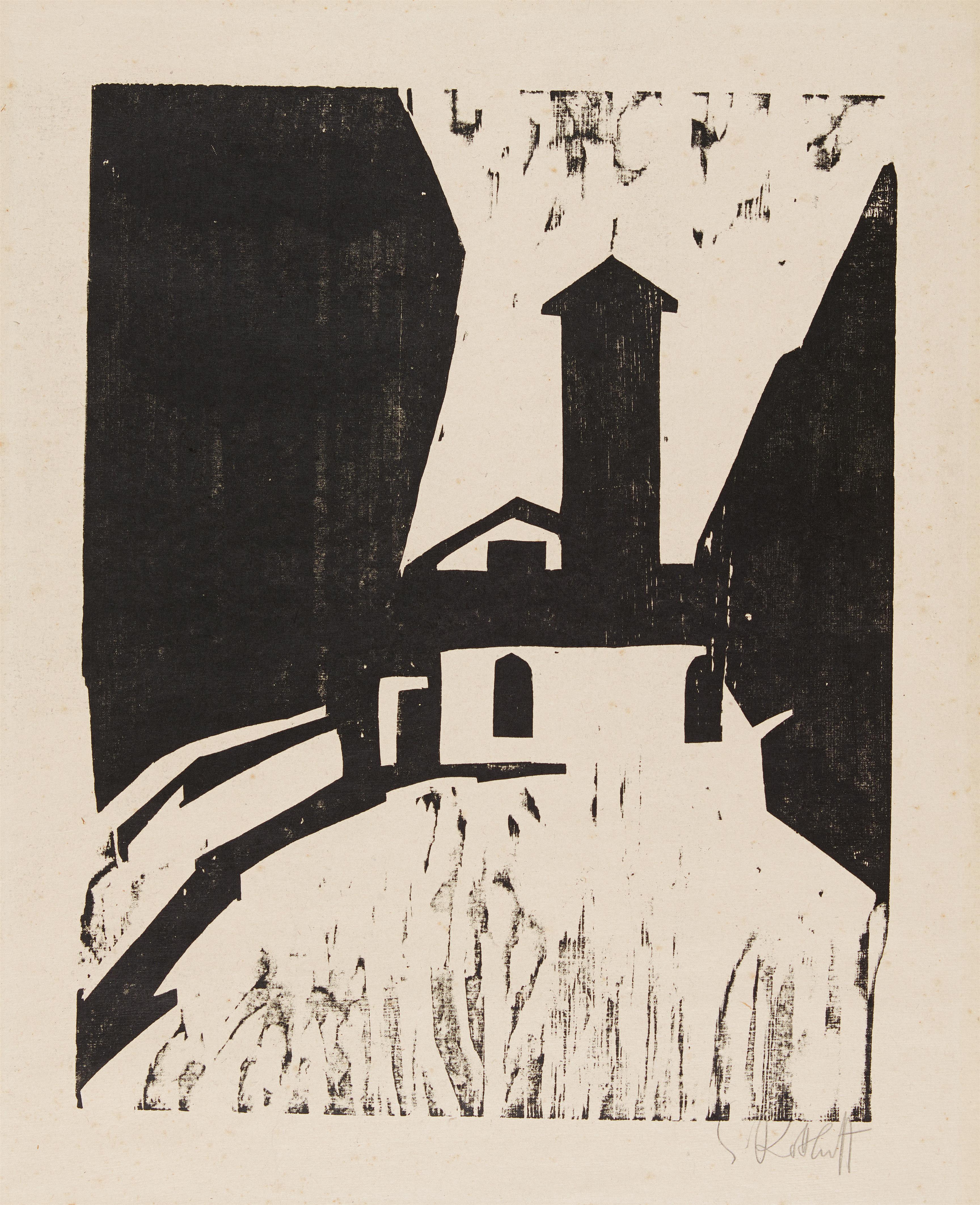 Karl Schmidt-Rottluff - Villa mit Turm - image-1