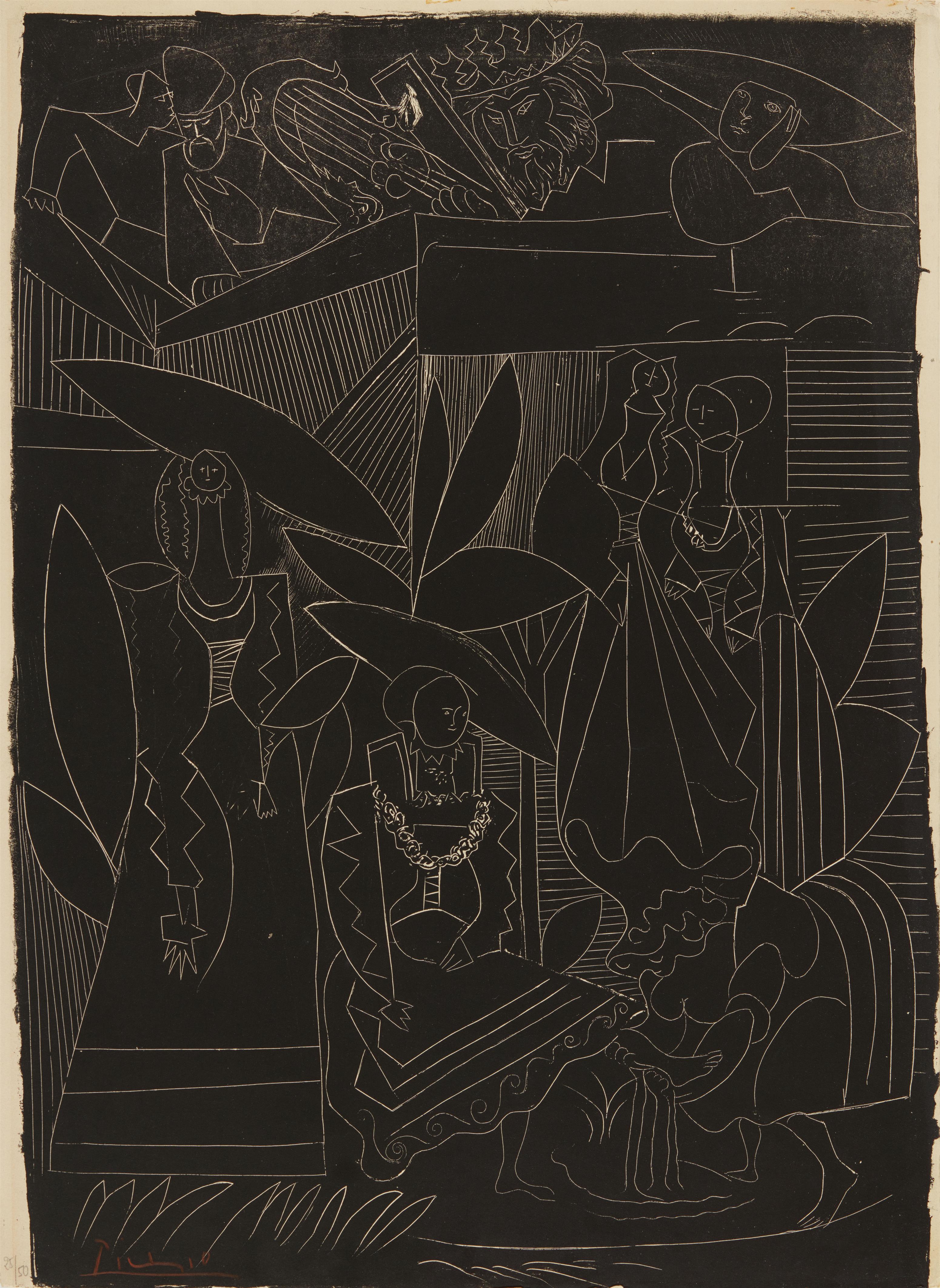 Pablo Picasso - David et Bethsabée - image-1