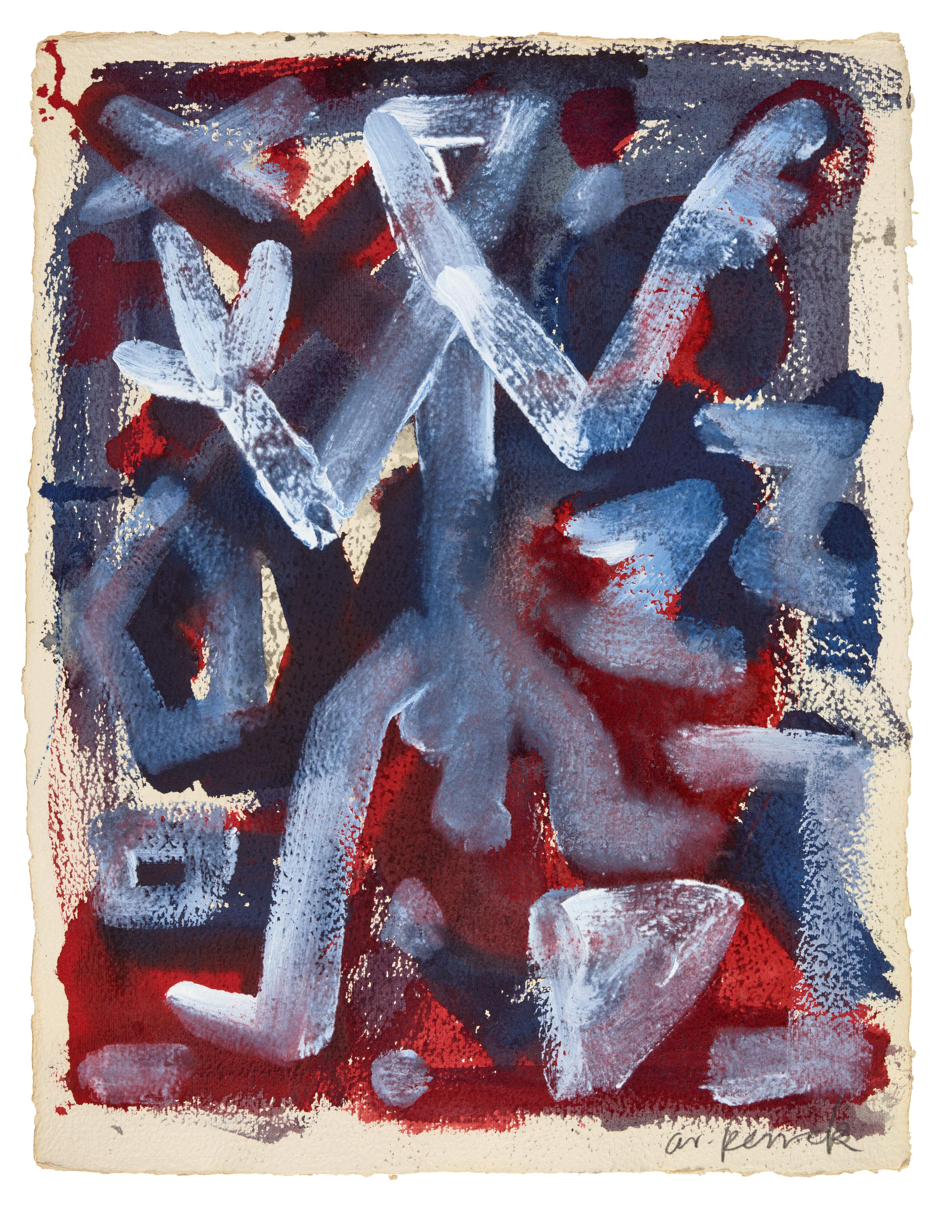 A.R. Penck - Komposition, Standart - image-1