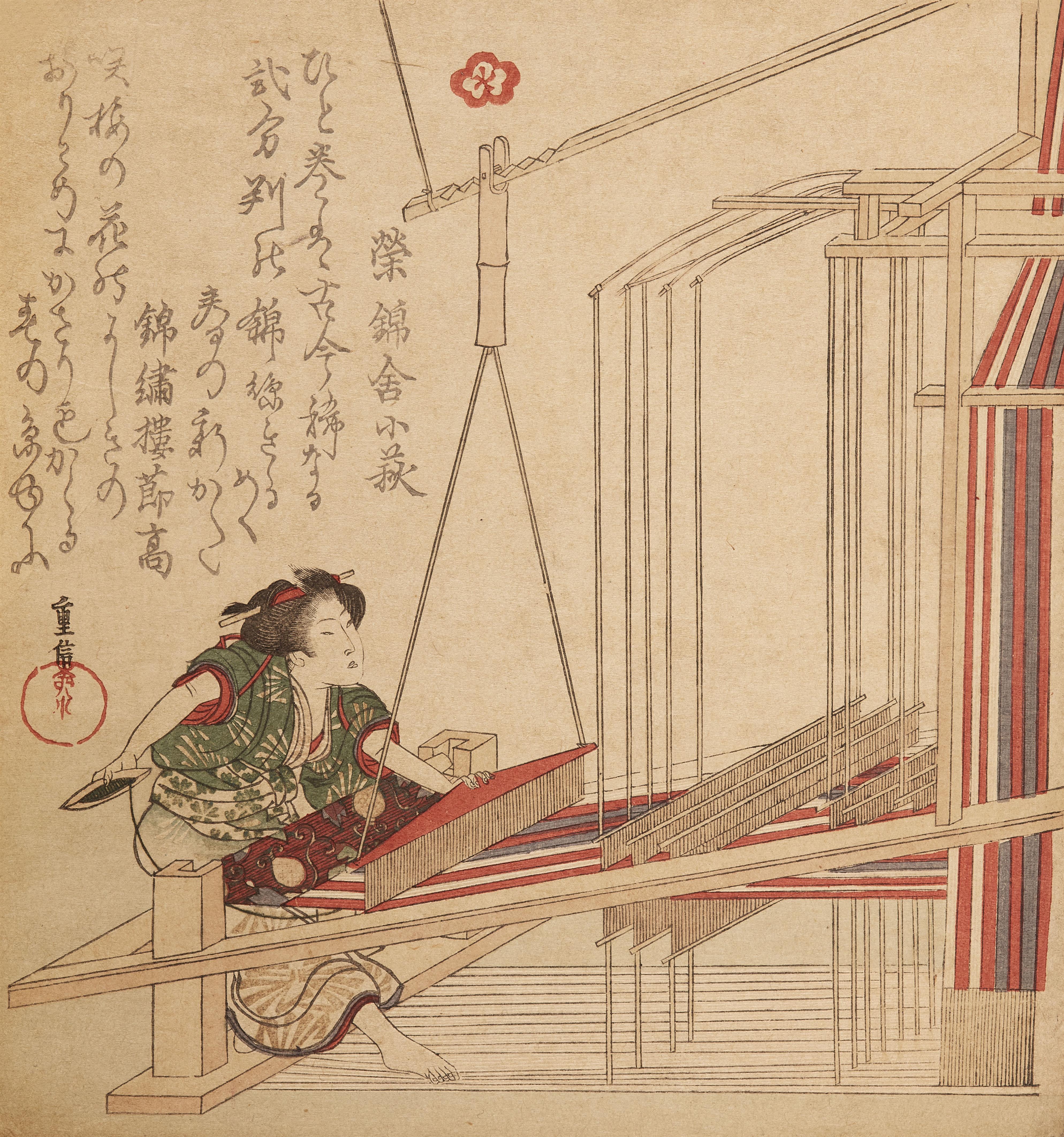 Katsushika Hokusai
Yanagawa Shigenobu - Group of surimono - image-7